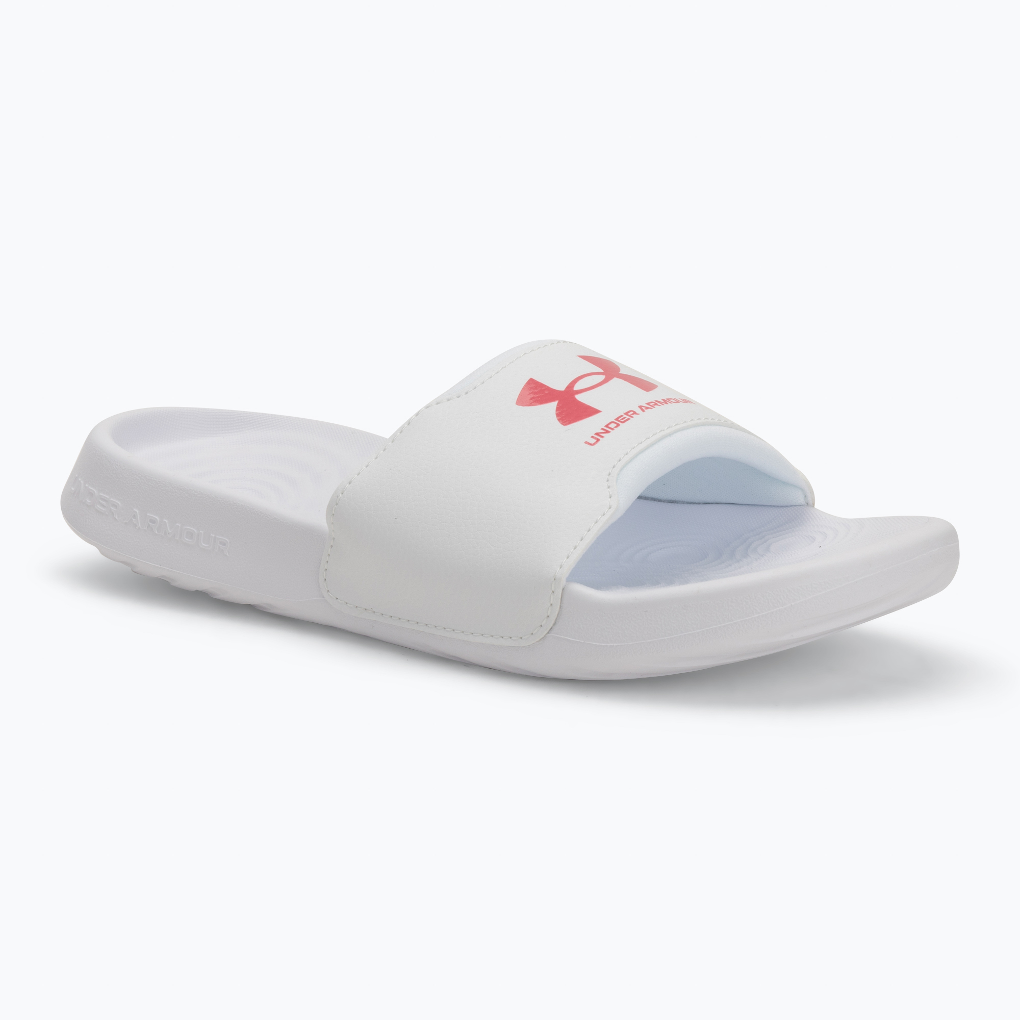 Dámske šlapky Under Armour Ignite Select white/white/super pink (Ignite Select 3027222-101)