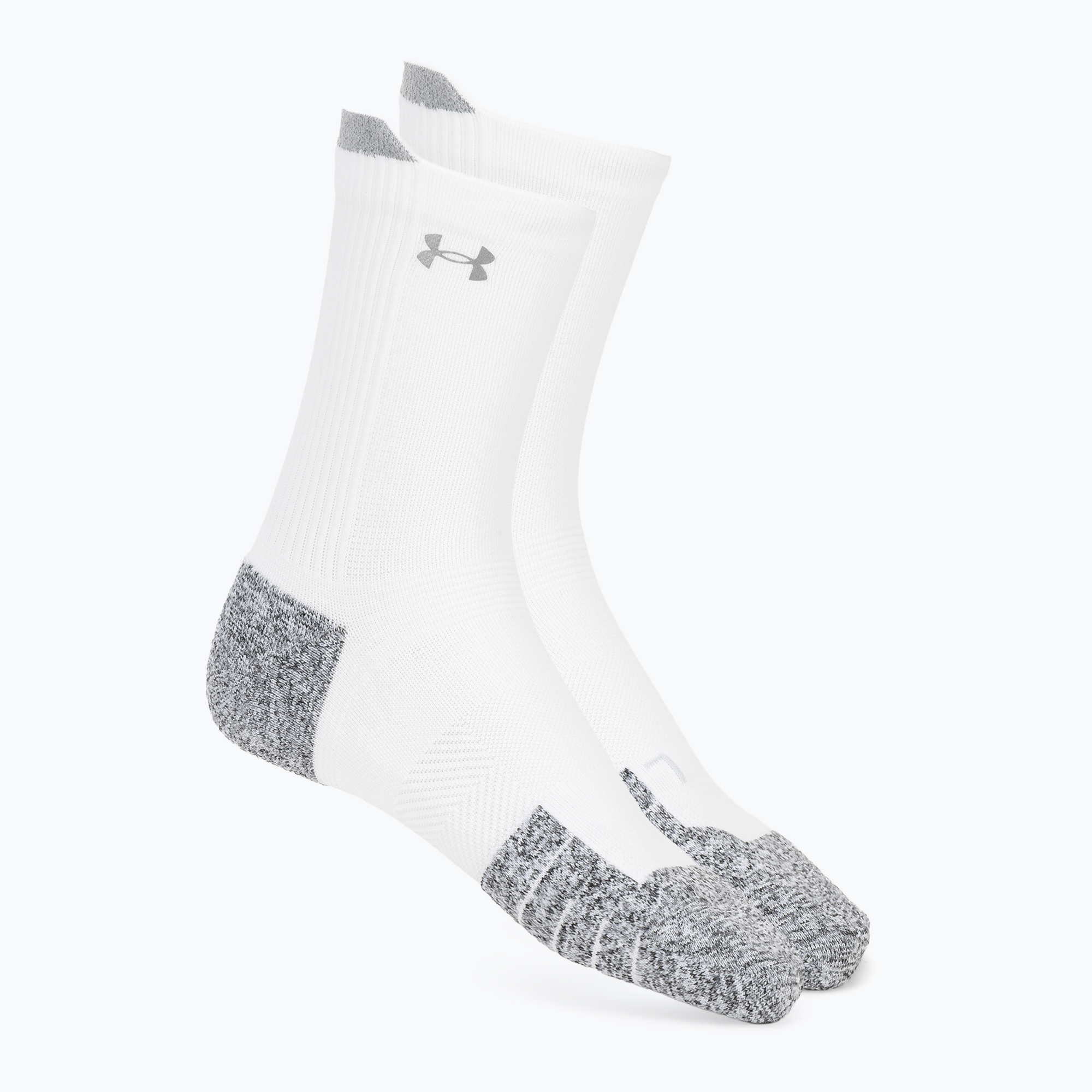 Șosete Under Armour Velociti Run Cushion 3 perechi white/white/reflective