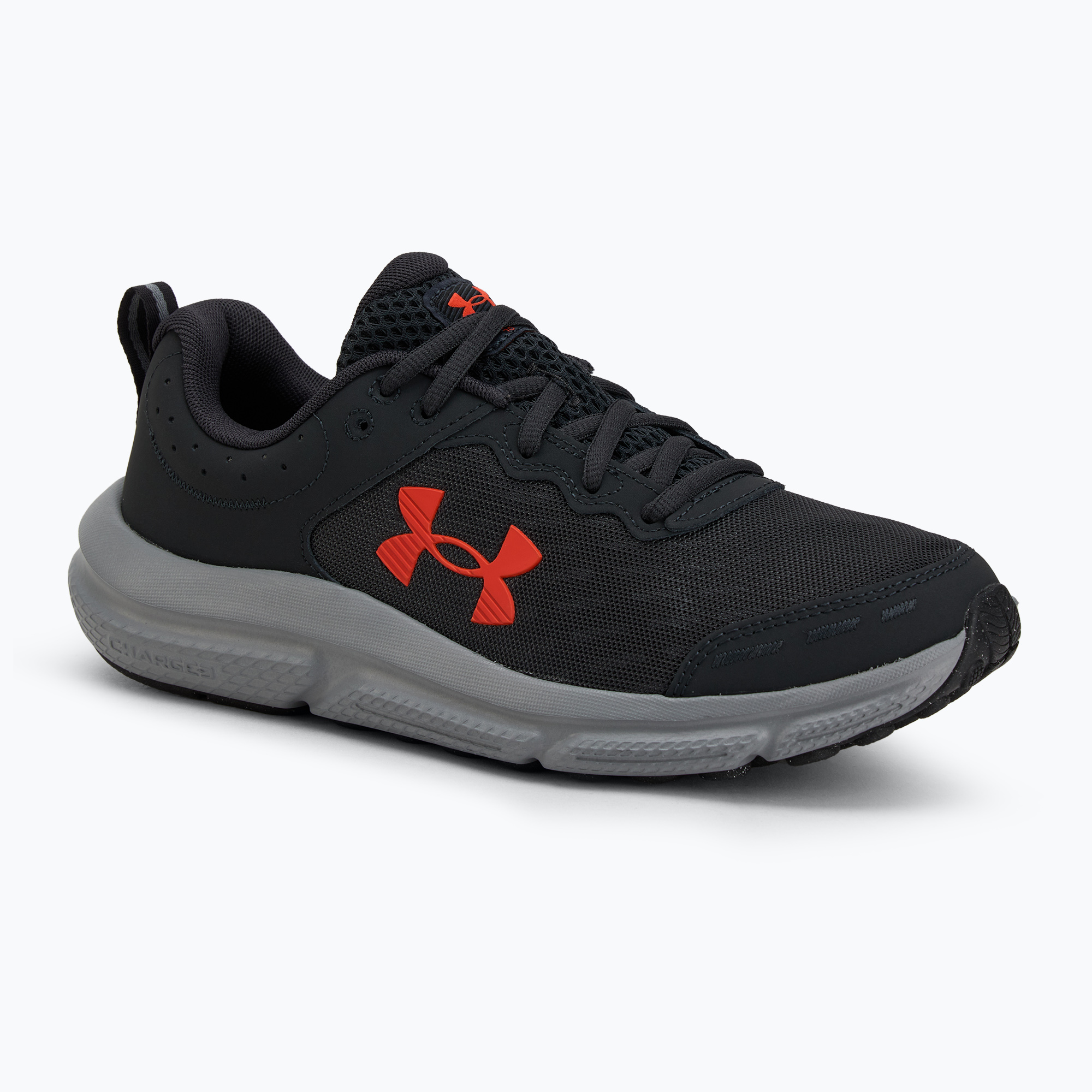 Buty do biegania męskie Under Armour Charged Assert 10 anthracite/anthracite/ares red 