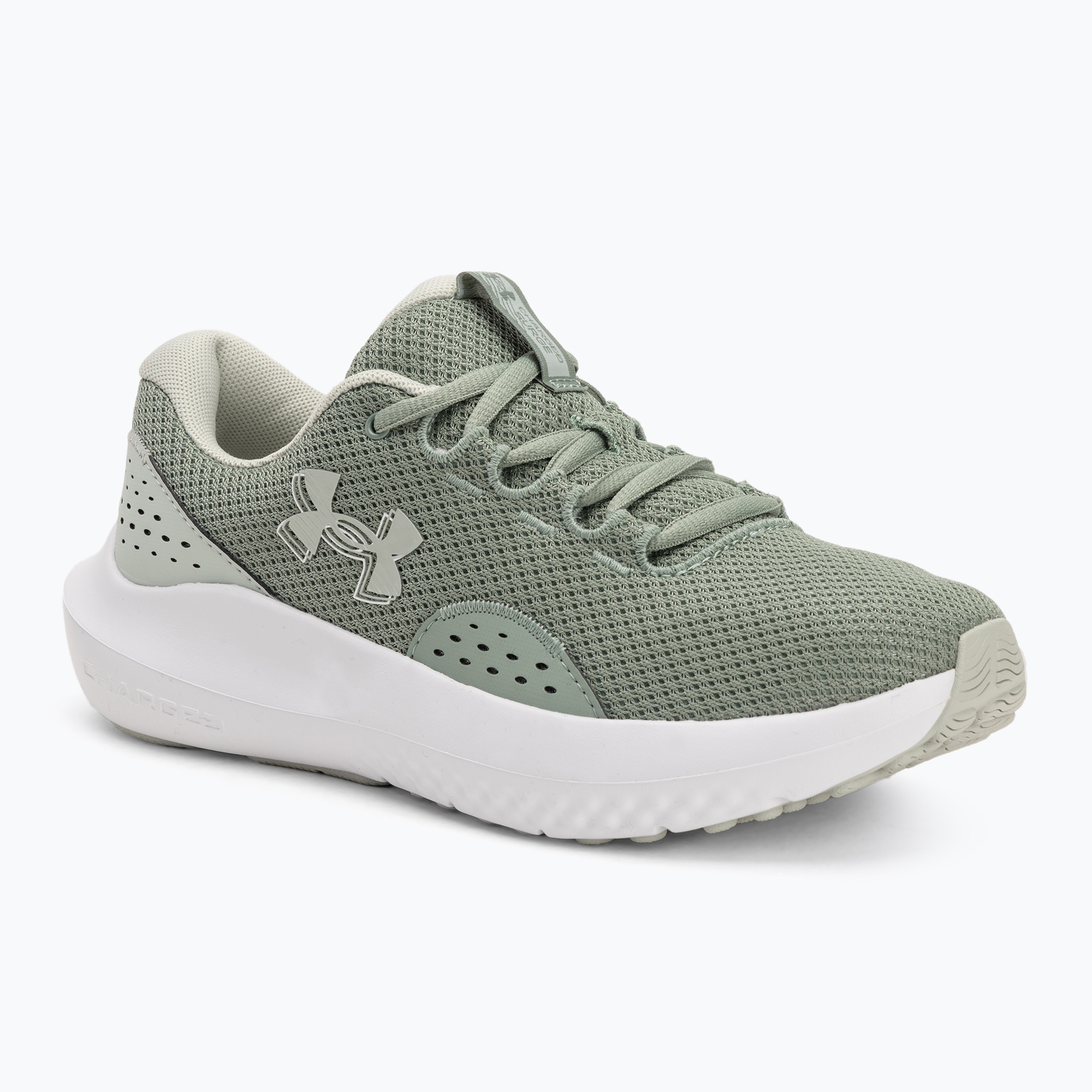 Buty do biegania damskie Under Armour Charged Surge 4 silica green/hydro green/hydro green 