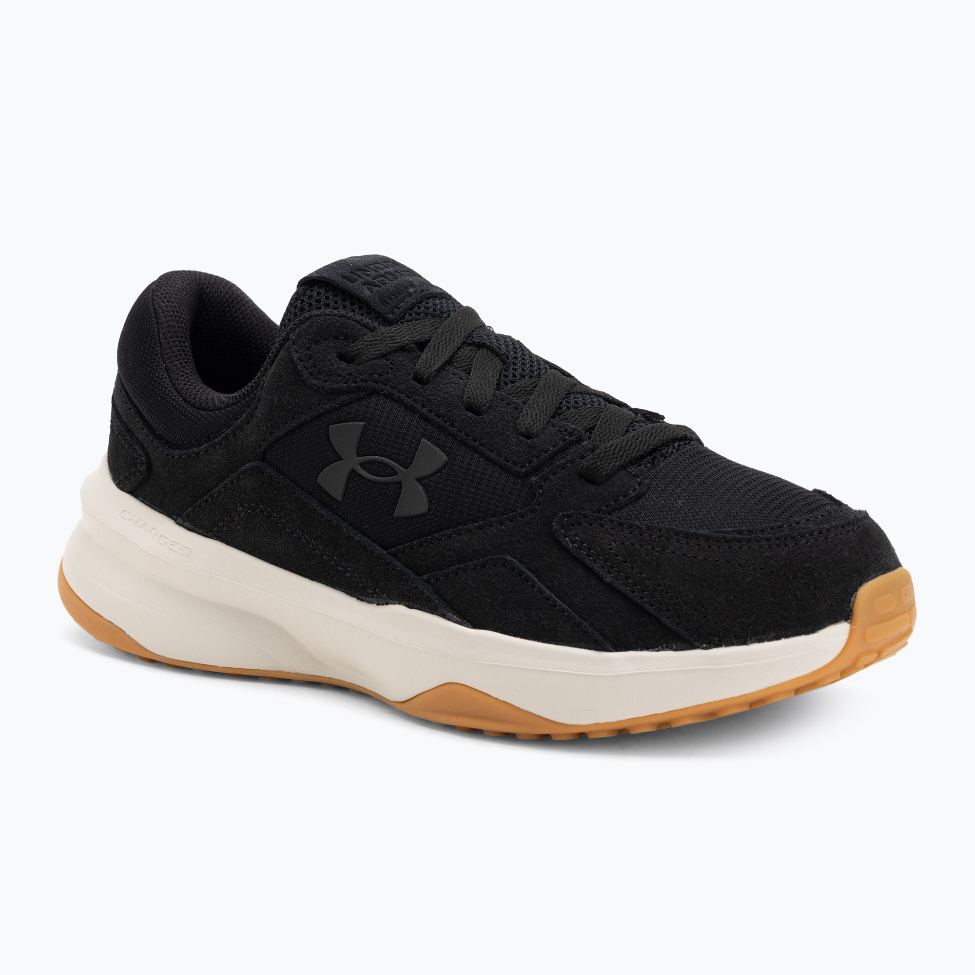 Buty treningowe meskie Under Armour Edge Suede black/stone/black 