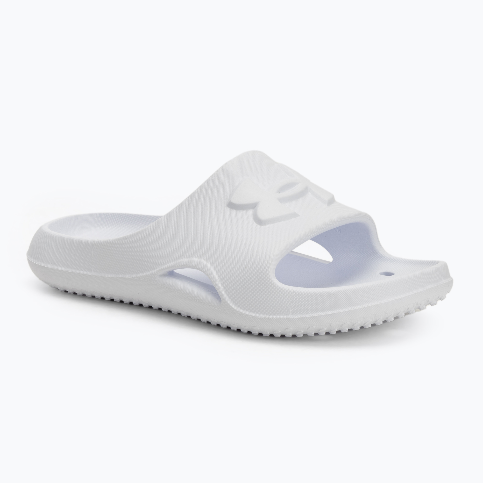 Klapki damskie Under Armour Locker V Slide white/white/white 
