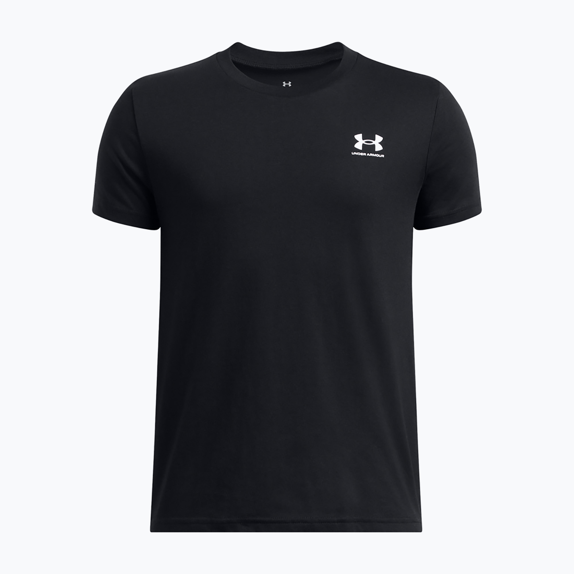 Детска тениска Under Armour Sportstyle Left Chest black