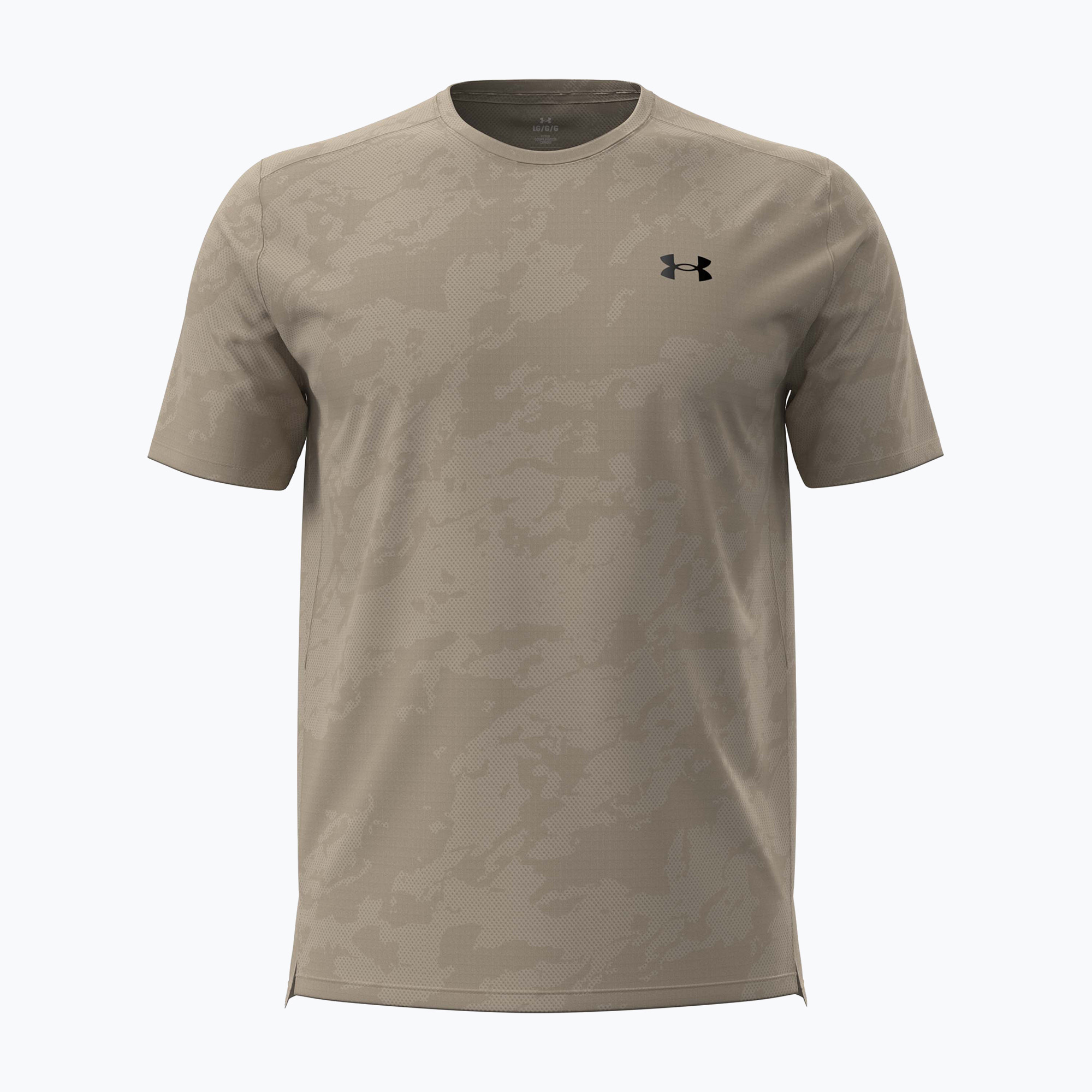 Koszulka treningowa męska Under Armour Tech Vent Jcqrd city khaki/black