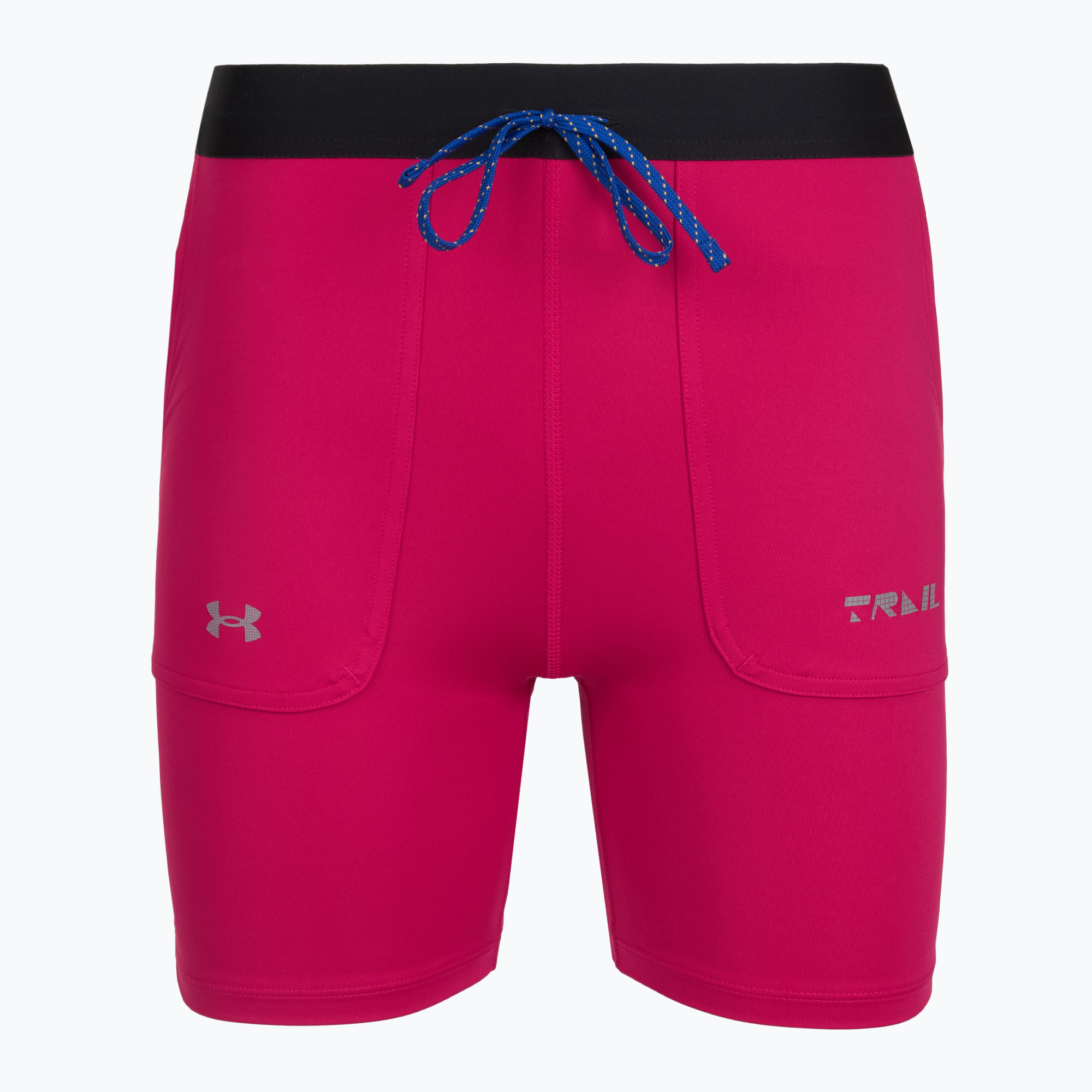 Дамски къси панталони/шорти Under Armour Trail Run Fitted shaded fuchsia/black