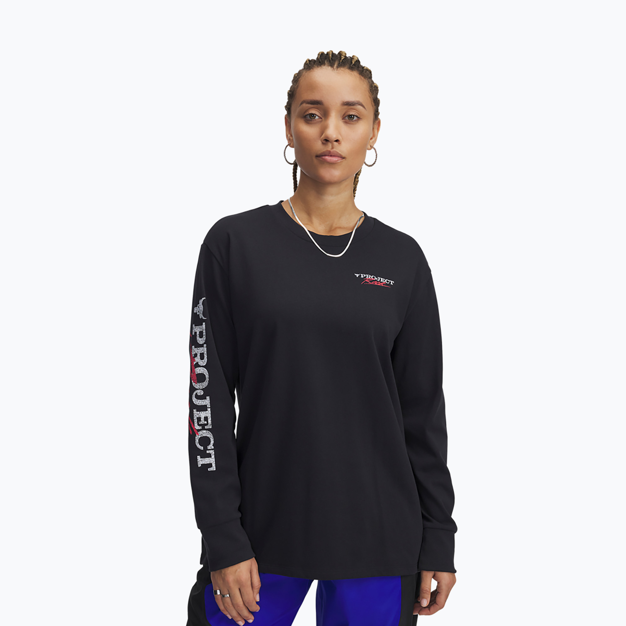 Longsleeve treningowy damski Under Armour Campus T Q1 black 