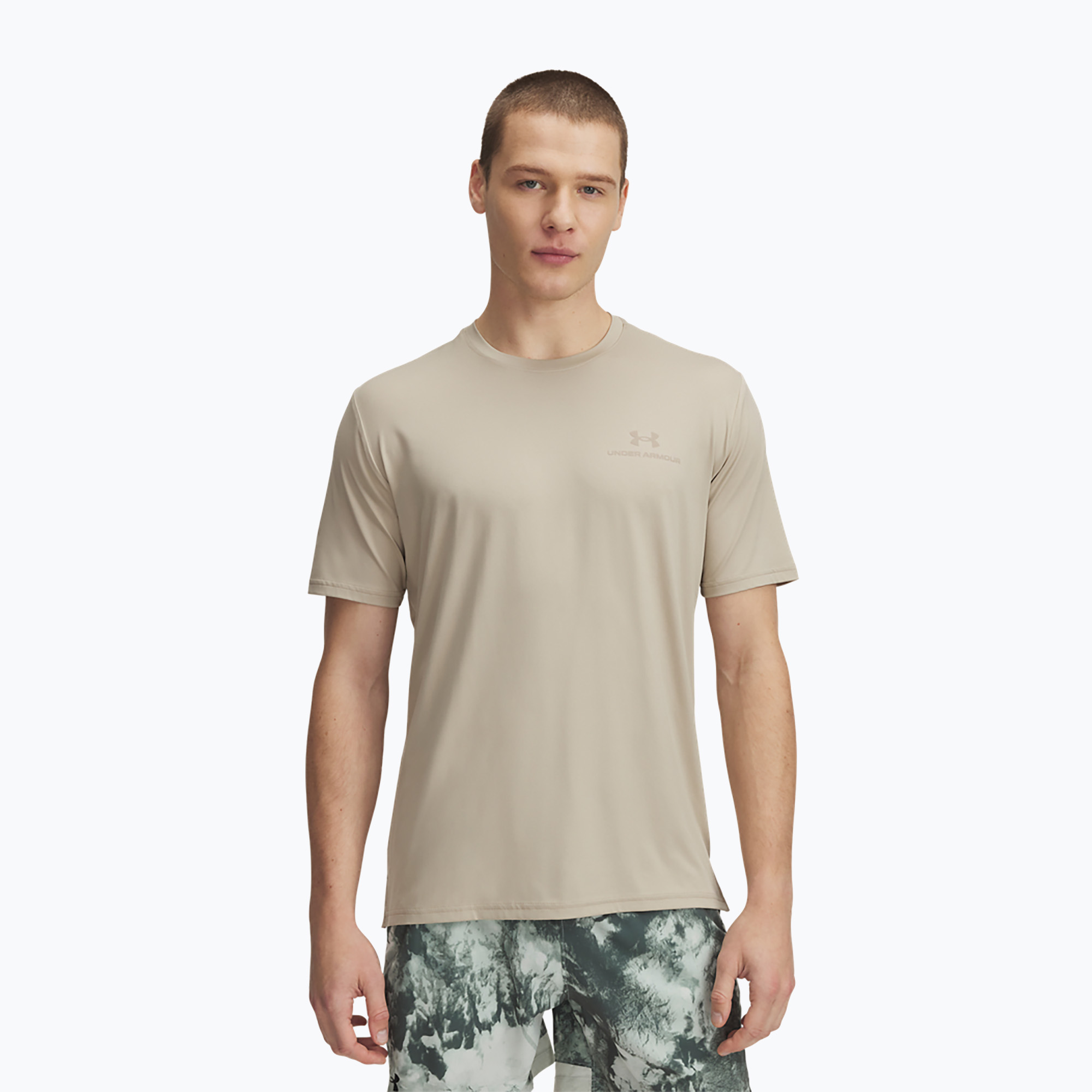 Koszulka treningowa męska Under Armour Vanish Energy city khaki/city khaki 