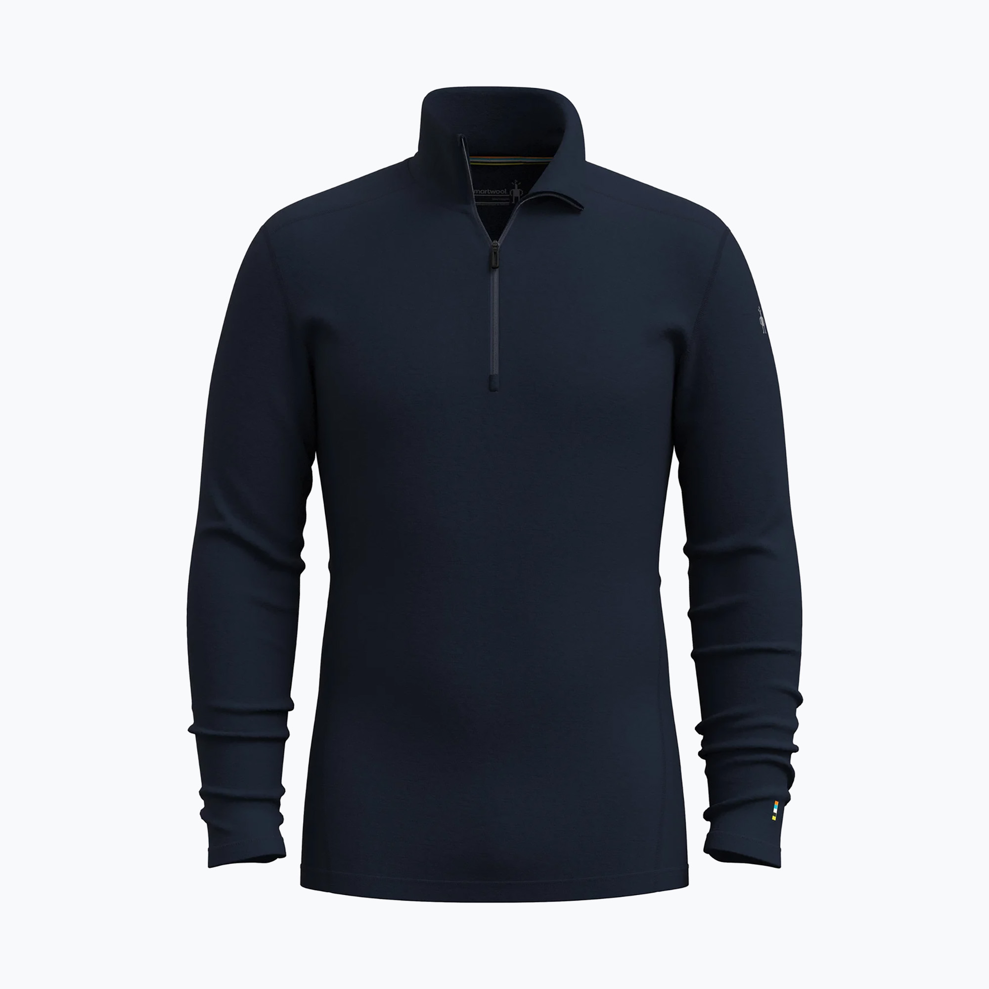 Bluză termoactivă pentru femei Smartwool Classic Thermal Merino Base Layer 1/4 Zip Boxed deep navy