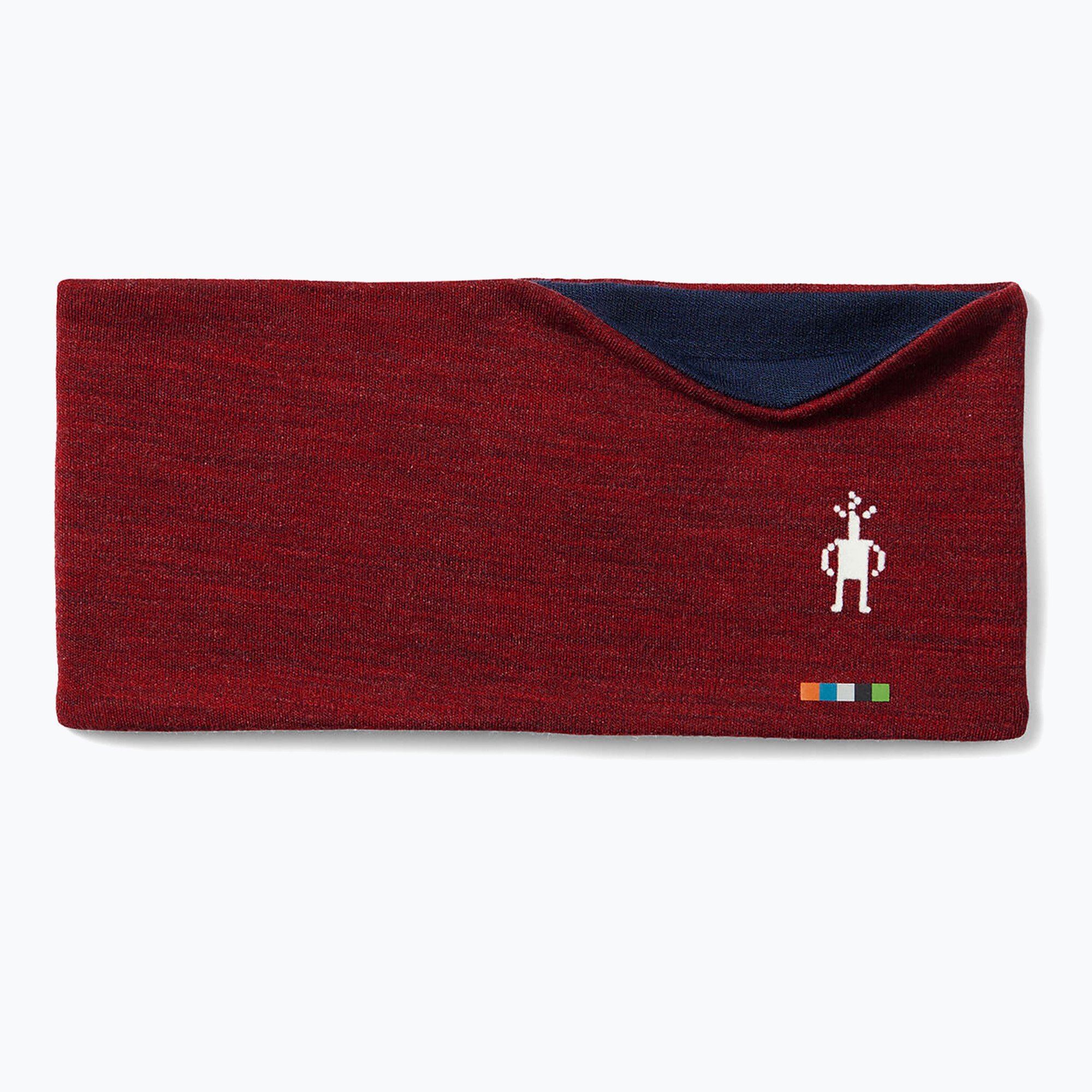 Opaska na głowę Smartwool Thermal Merino Reversible deep navy/currant heather 
