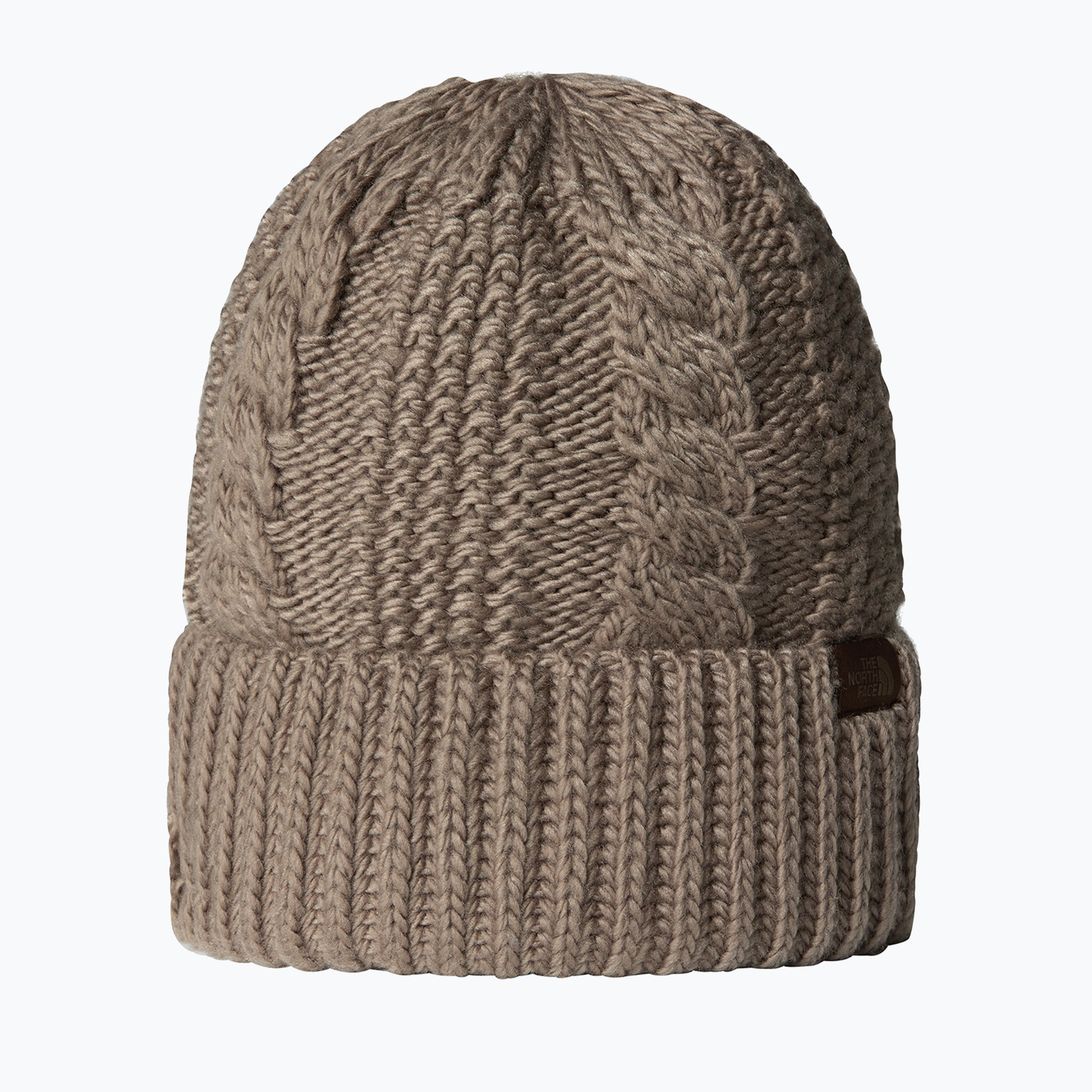 Czapka zimowa damska The North Face Oh Mega mocha brown 