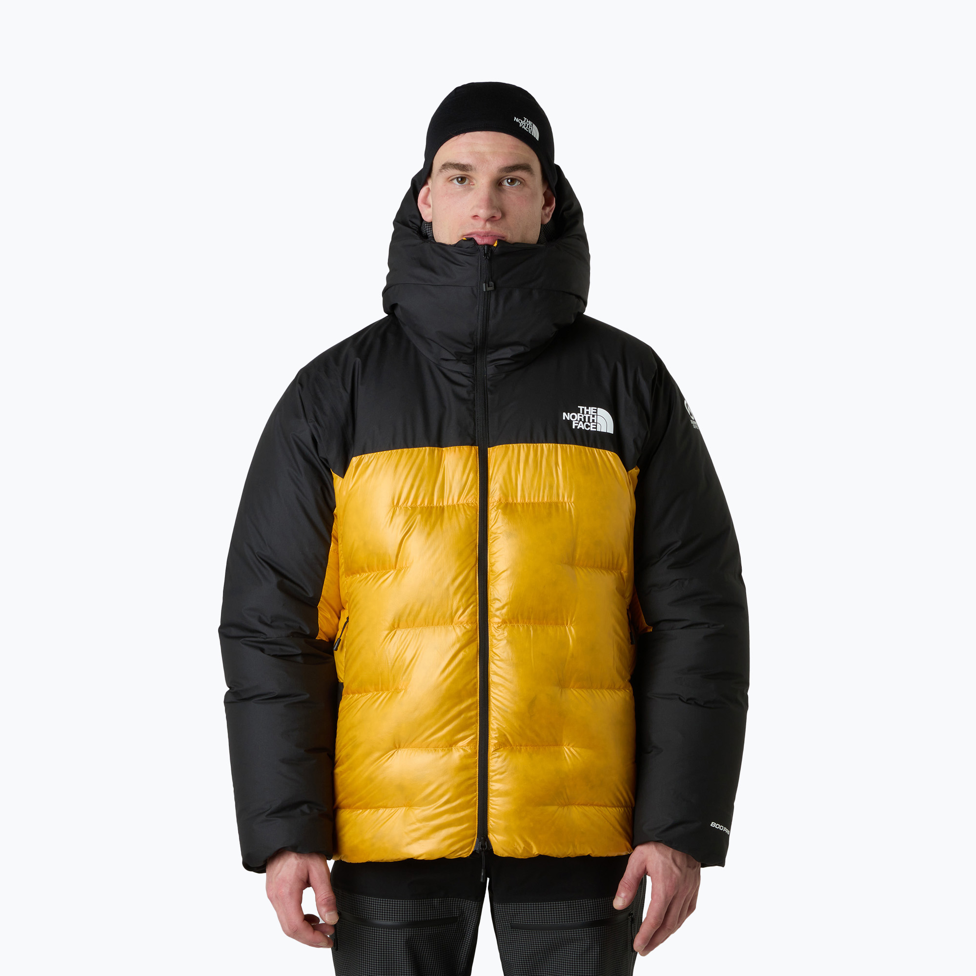Kurtka puchowa The North Face Summit Himalayan Down Parka summitgold/tnf black 