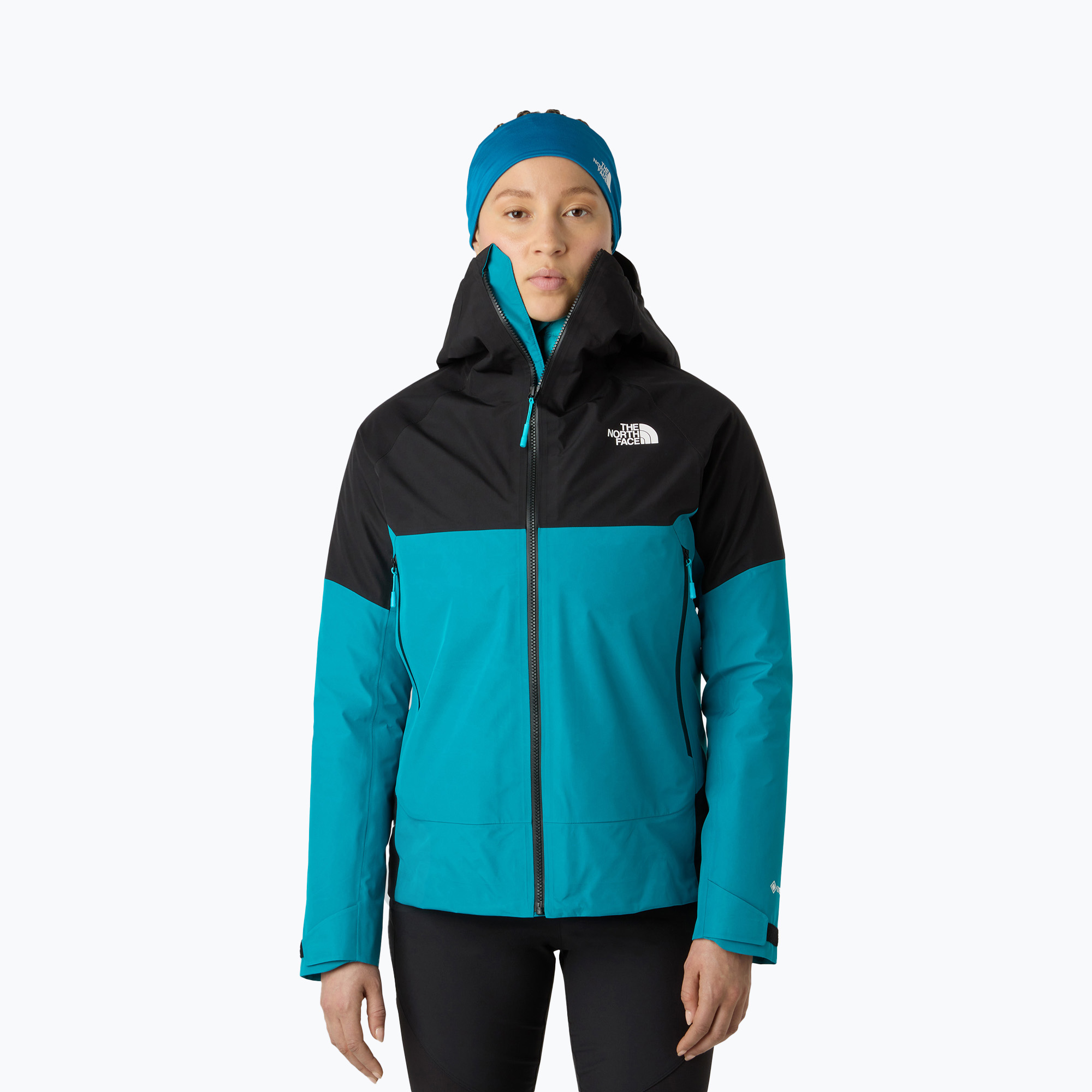 Kurtka przeciwdeszczowa damska The North Face GTX Jazzi deep teal/tnf black 
