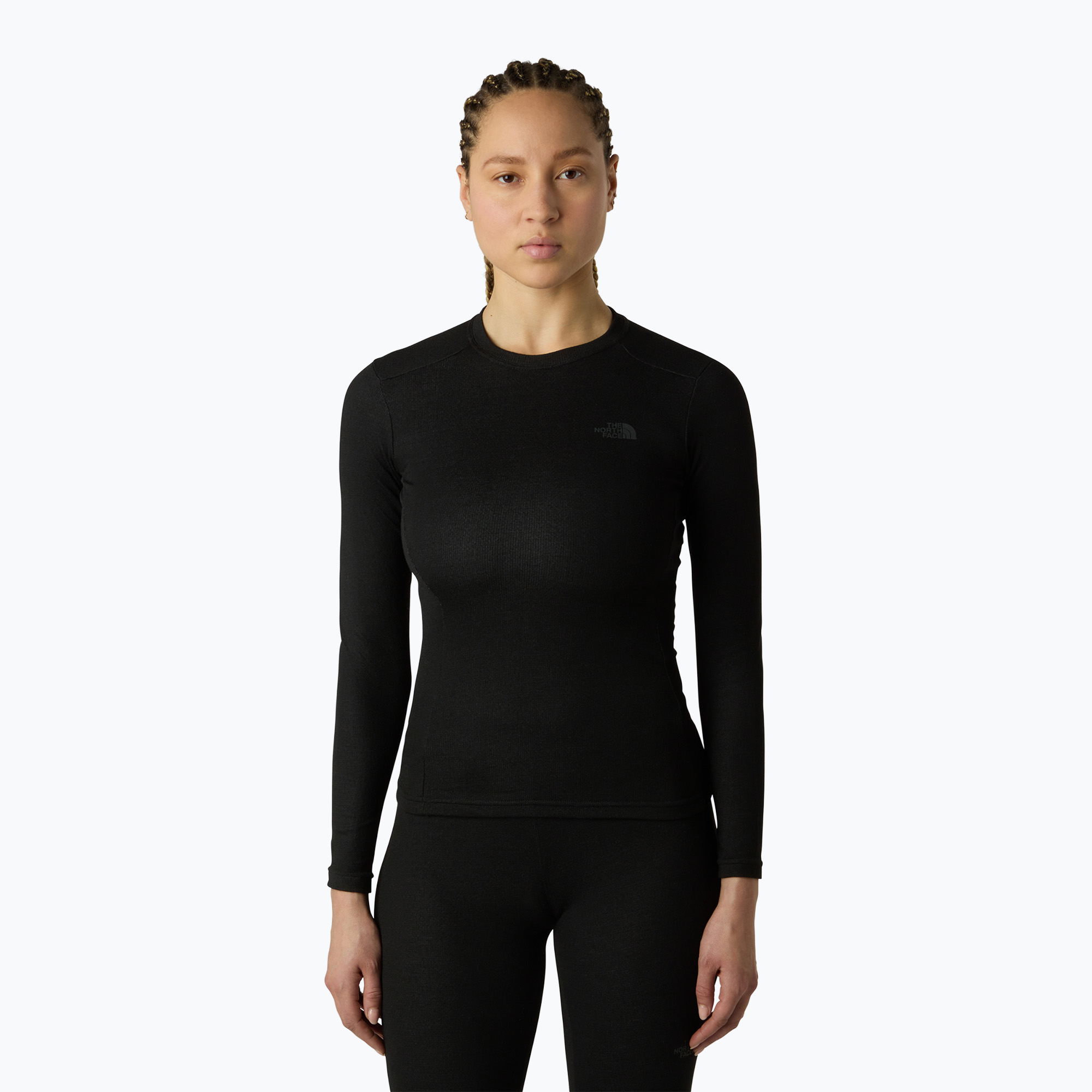 Longsleeve damski The North Face Easy Crew Neck black 