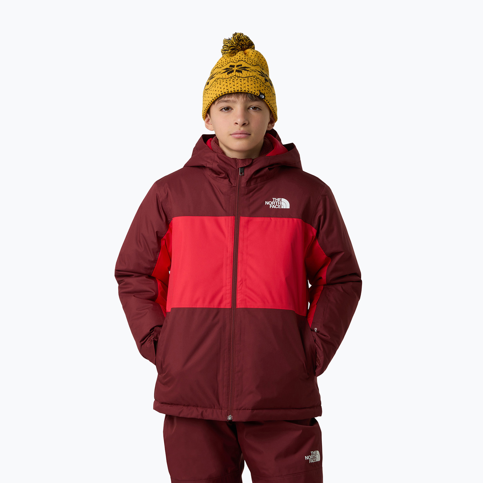 Детско ски яке The North Face Freedom Insulated sumac/red