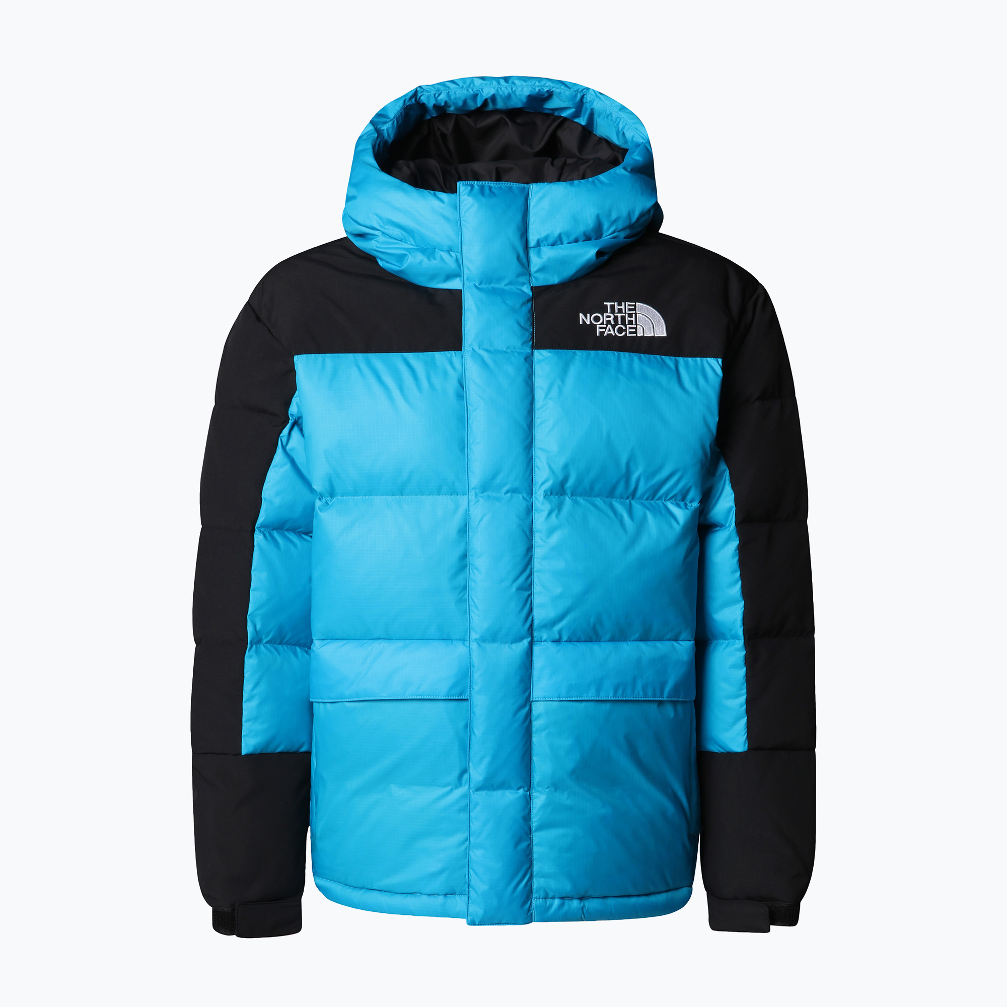 Kurtka puchowa dziecięca The North Face Hmyln Down Short Parka meridian blue 