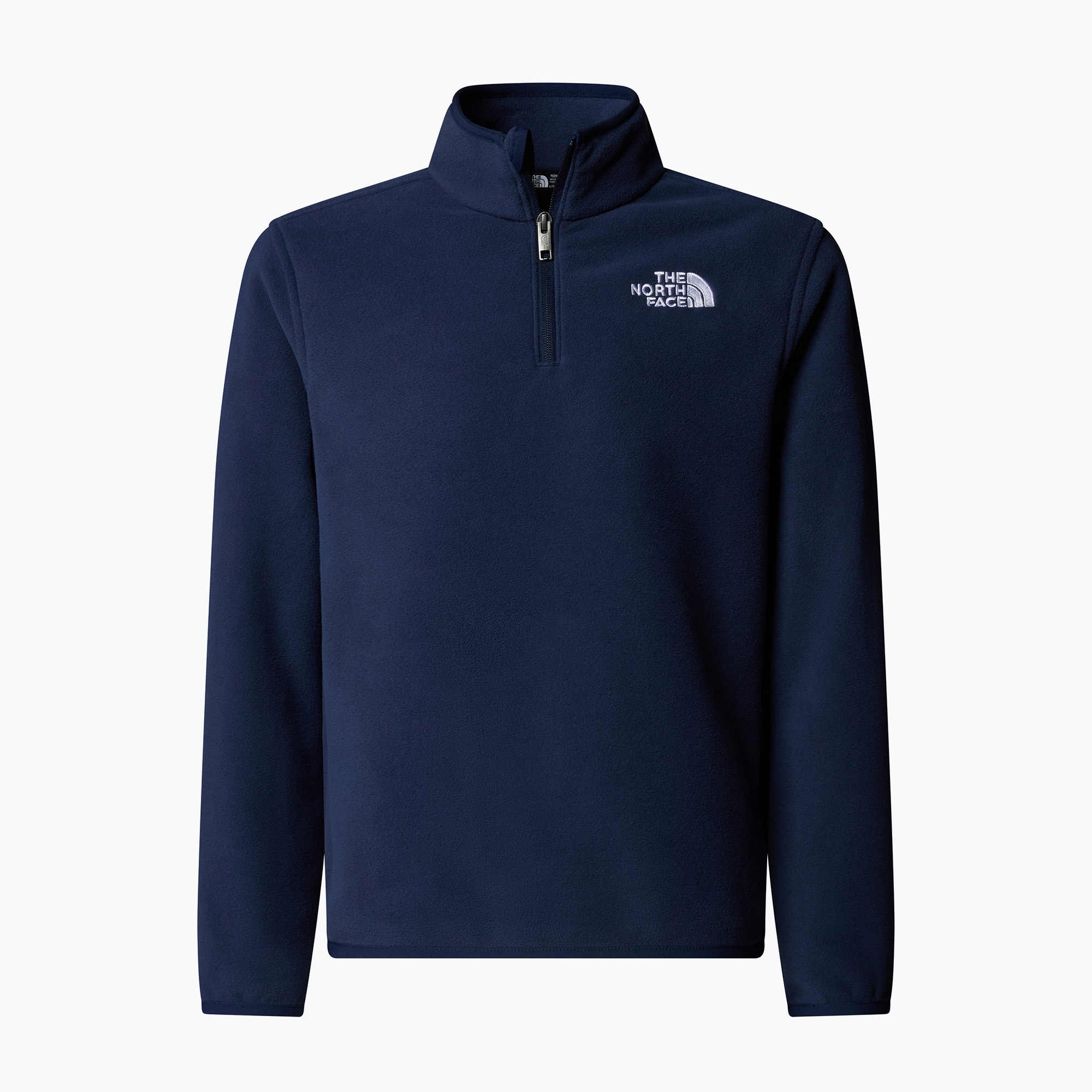 Bluza polarowa dziecięca The North Face Teen Glacier 1/4 Zip summit navy 