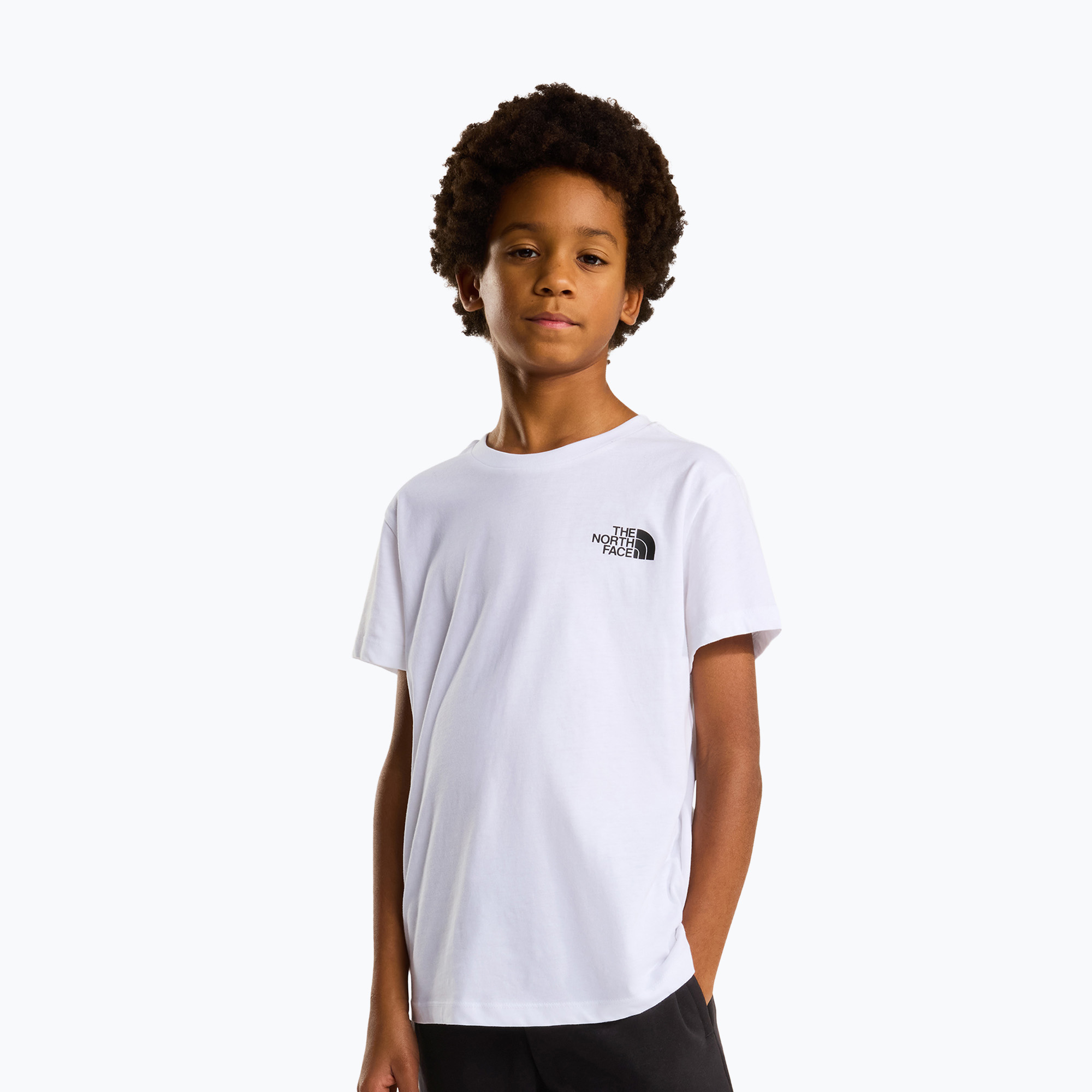 Tricou pentru copii The North Face Box Nse tnf white
