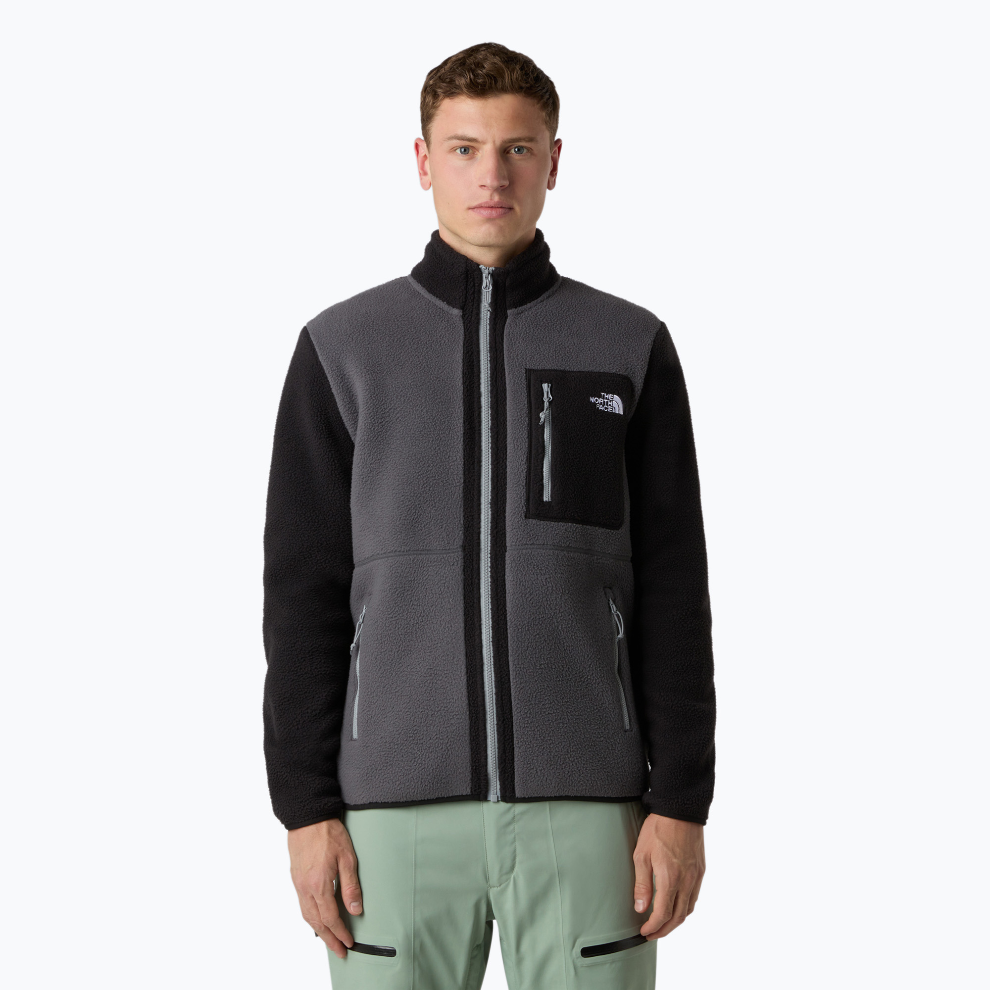 Bluza męska The North Face Yumiori Full Zip anthracite grey/black/monument grey 