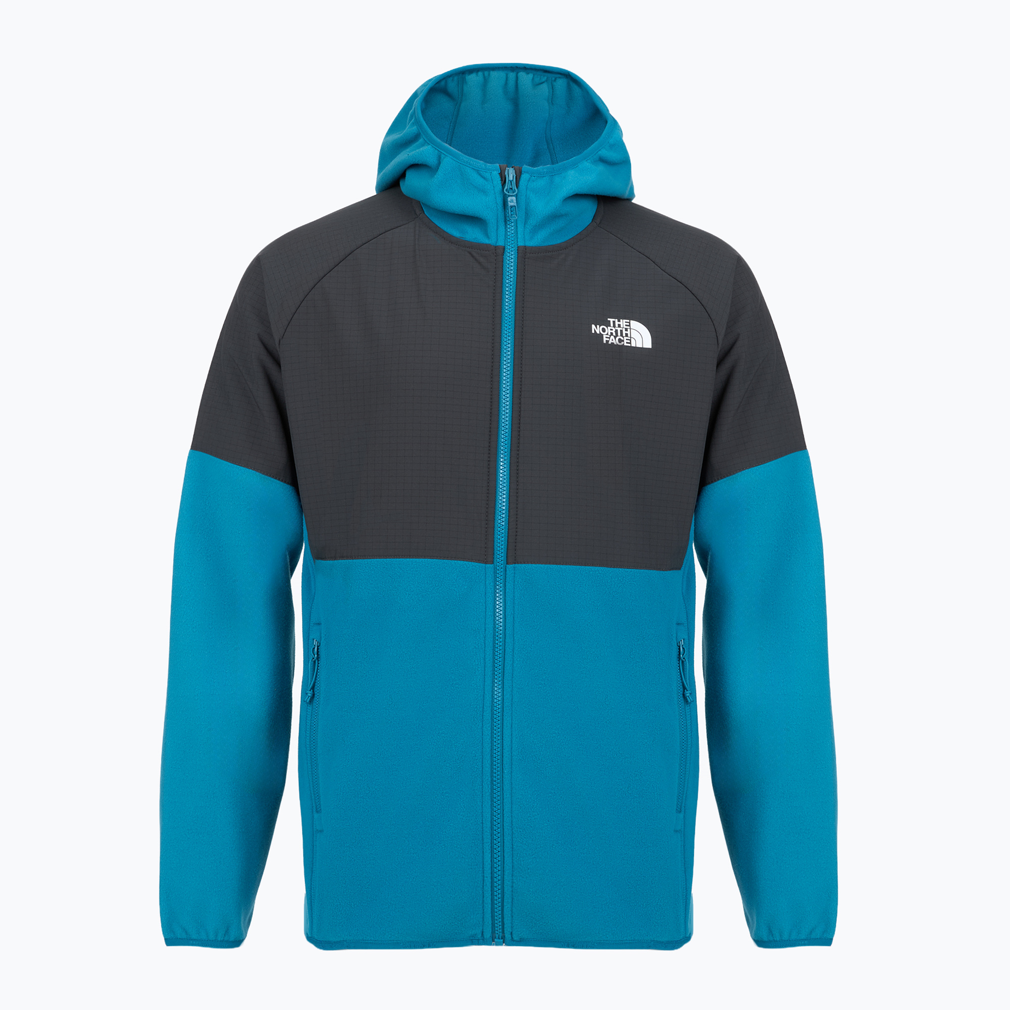 Мъжки суитшърт The North Face Glacier Heavyweight Full Zip HD dusk blue/asphalt grey