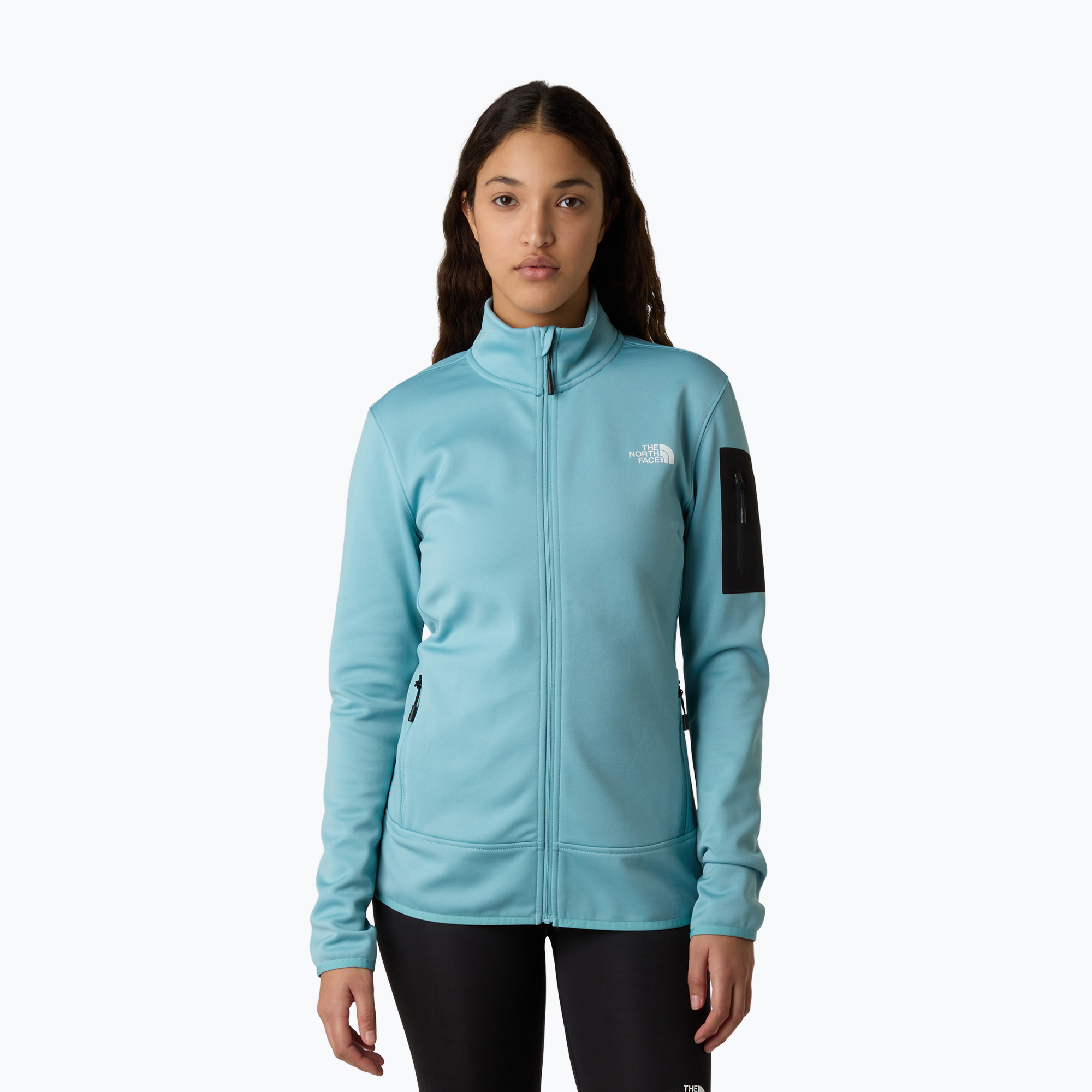 Bluza damska The North Face Mistyescape Fleece blue eclipse/black 
