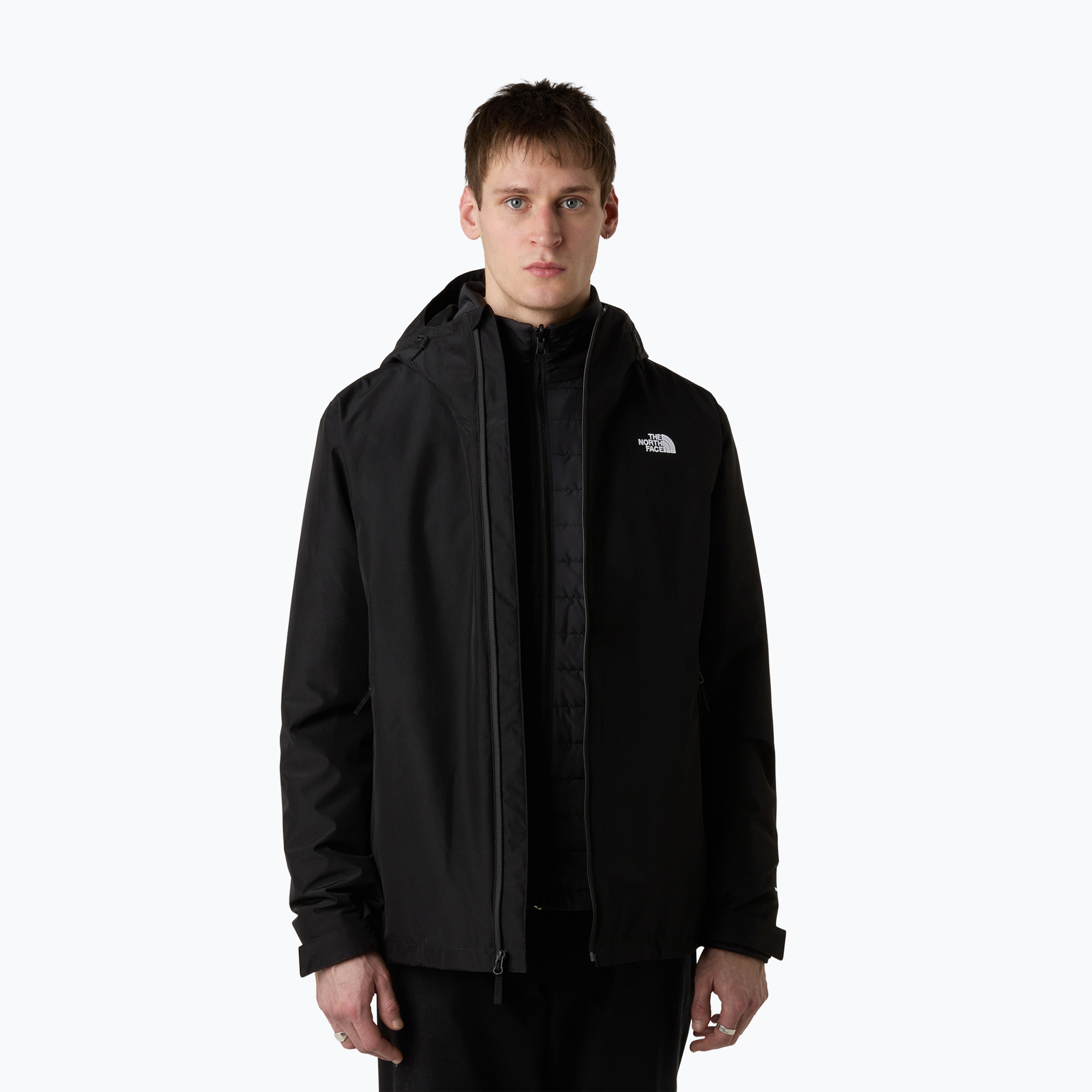 Kurtka 3w1 męska The North Face Carto Mono Triclimate Hooded black 