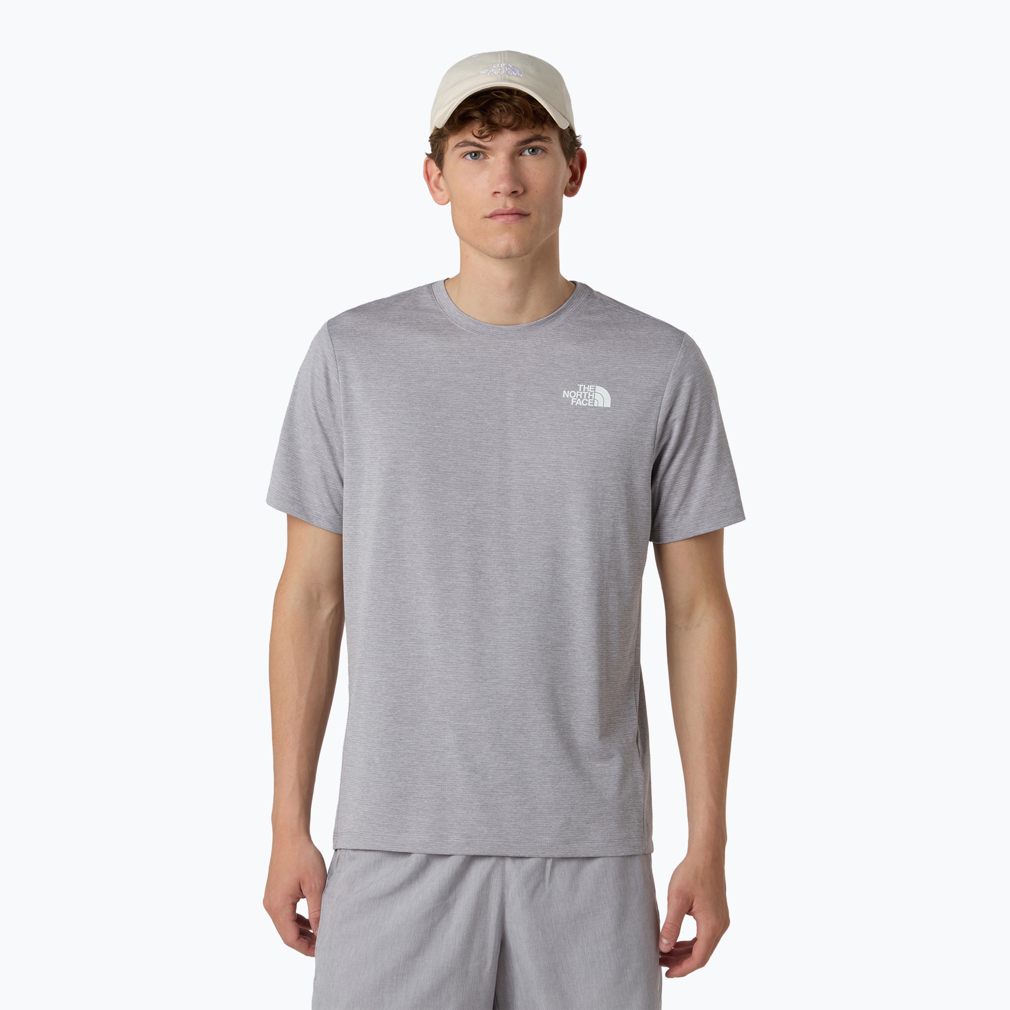 Koszulka męska The North Face 24/7 Reg pale grey heather 