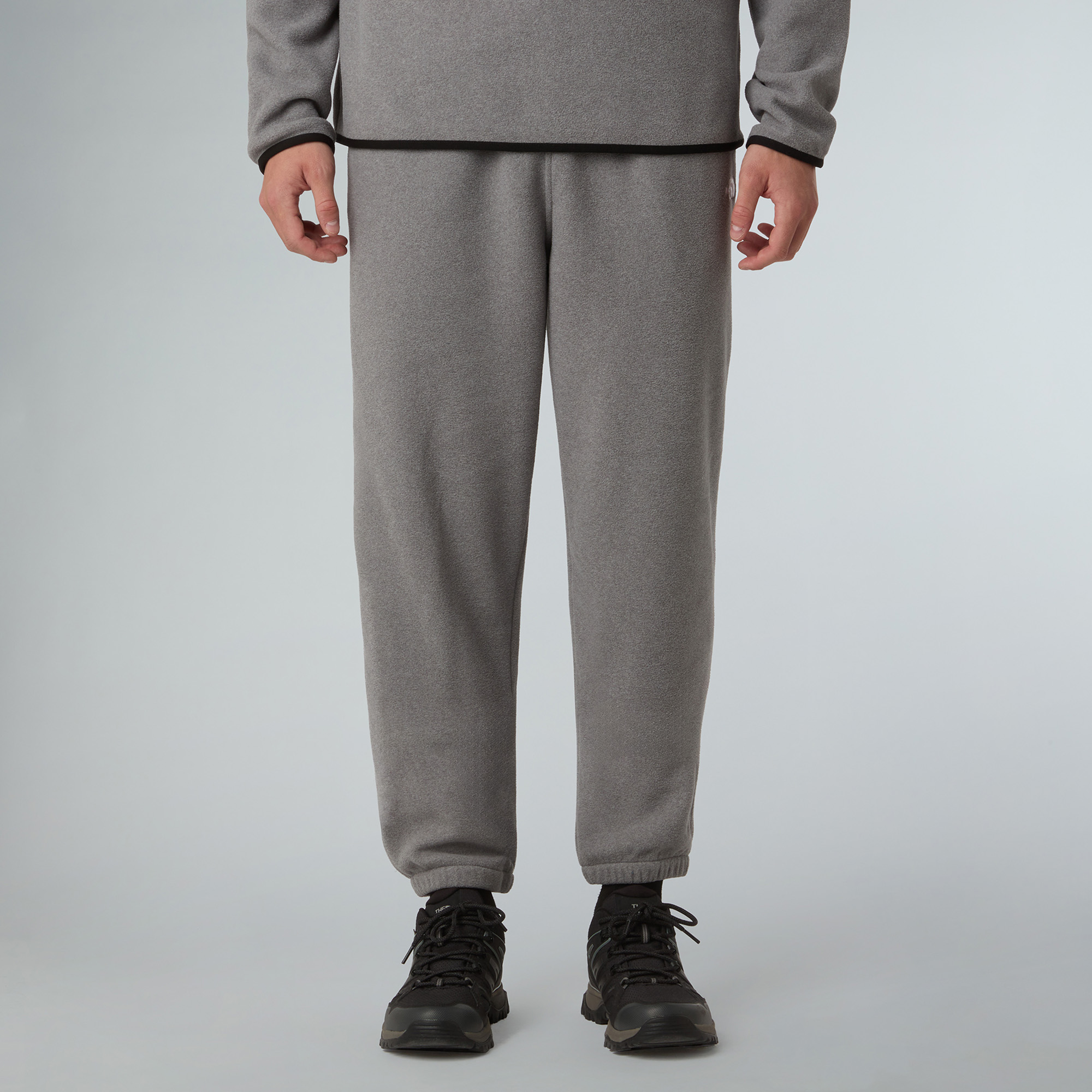 Spodnie męskie The North Face Glacier Fleece mid grey heather 