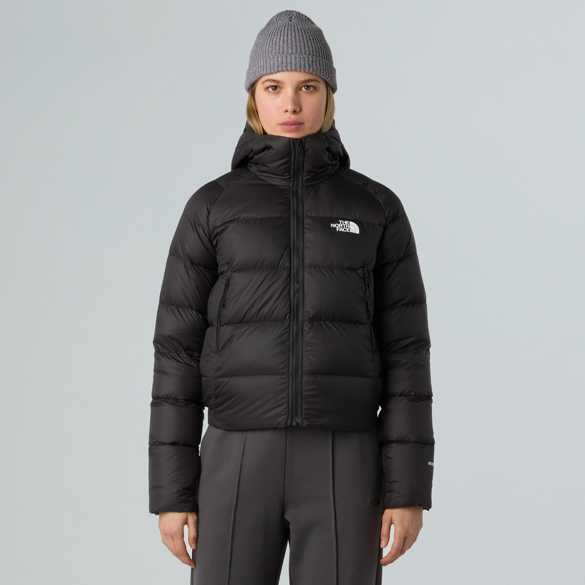 Kurtka puchowa damska The North Face Hyalite Down Hoodie black 