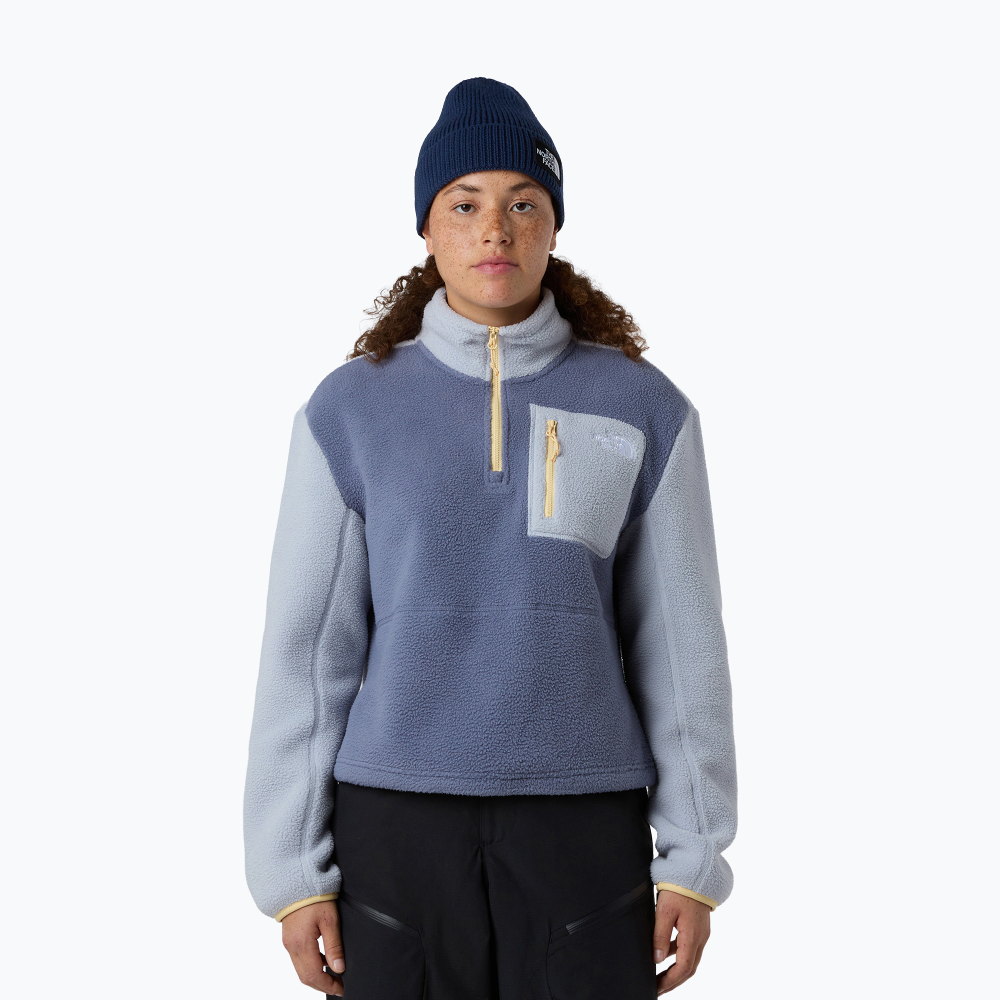 Bluza damska The North Face Yumiori 1/4 Zip twilight galaxy/blue flax/mineral salt 