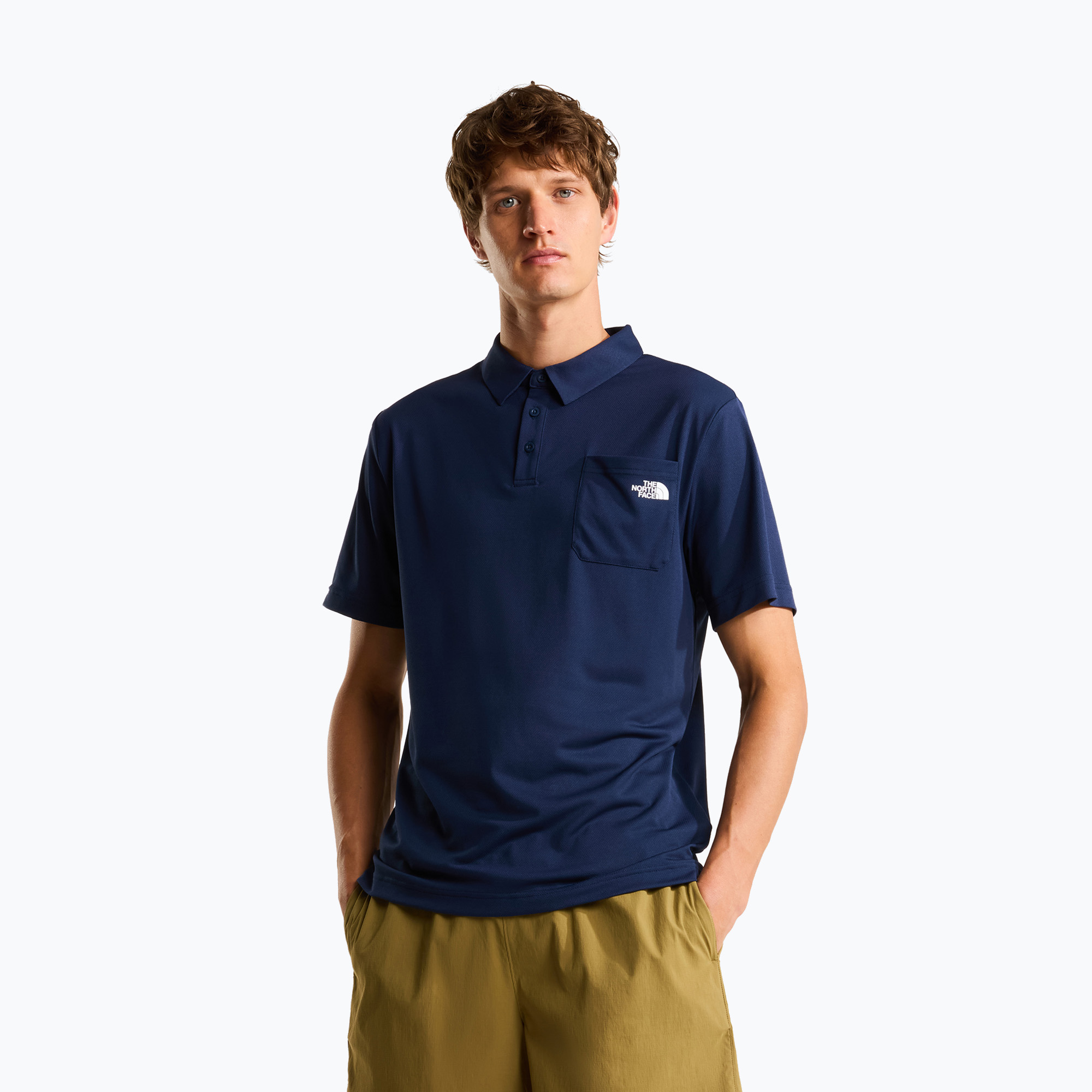 Koszulka polo męska The North Face New Tanken Polo summit navy 
