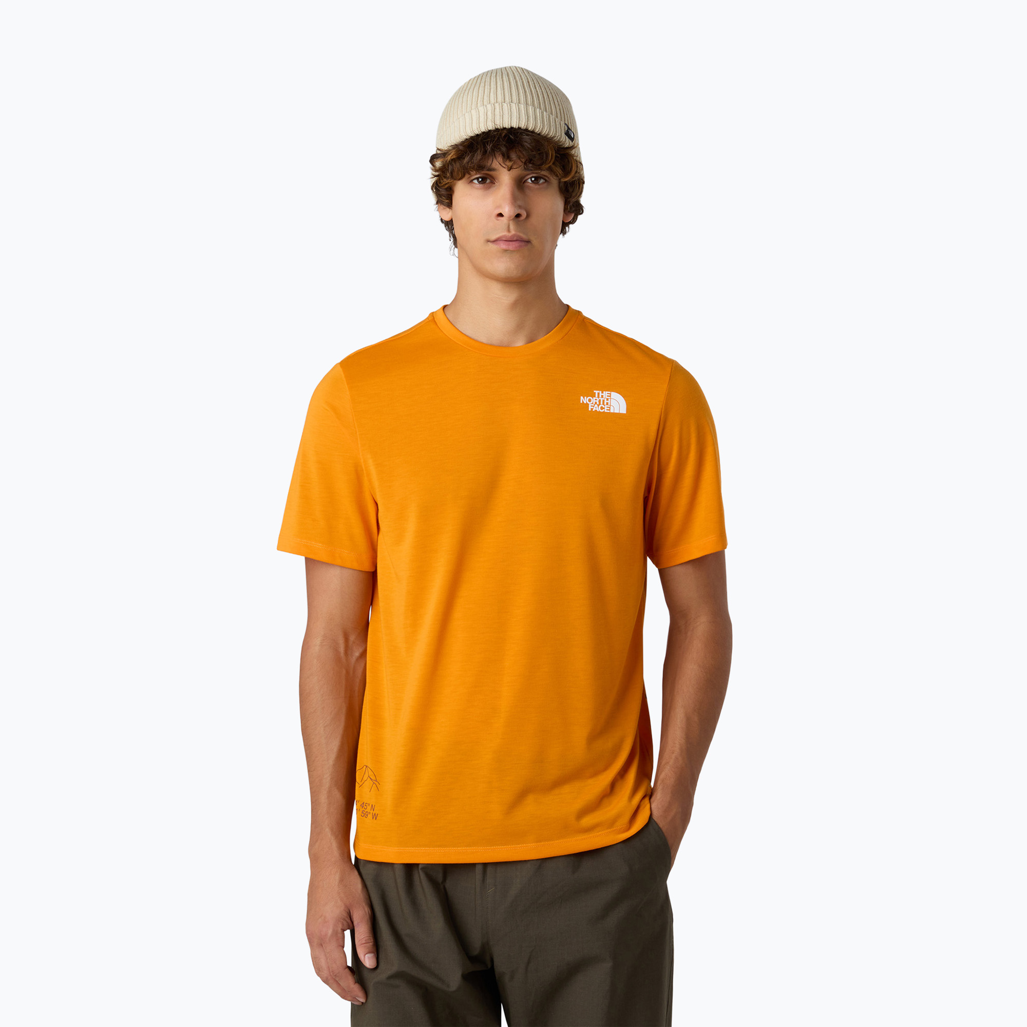 Koszulka męska The North Face Multiple Placement mushroom ember 