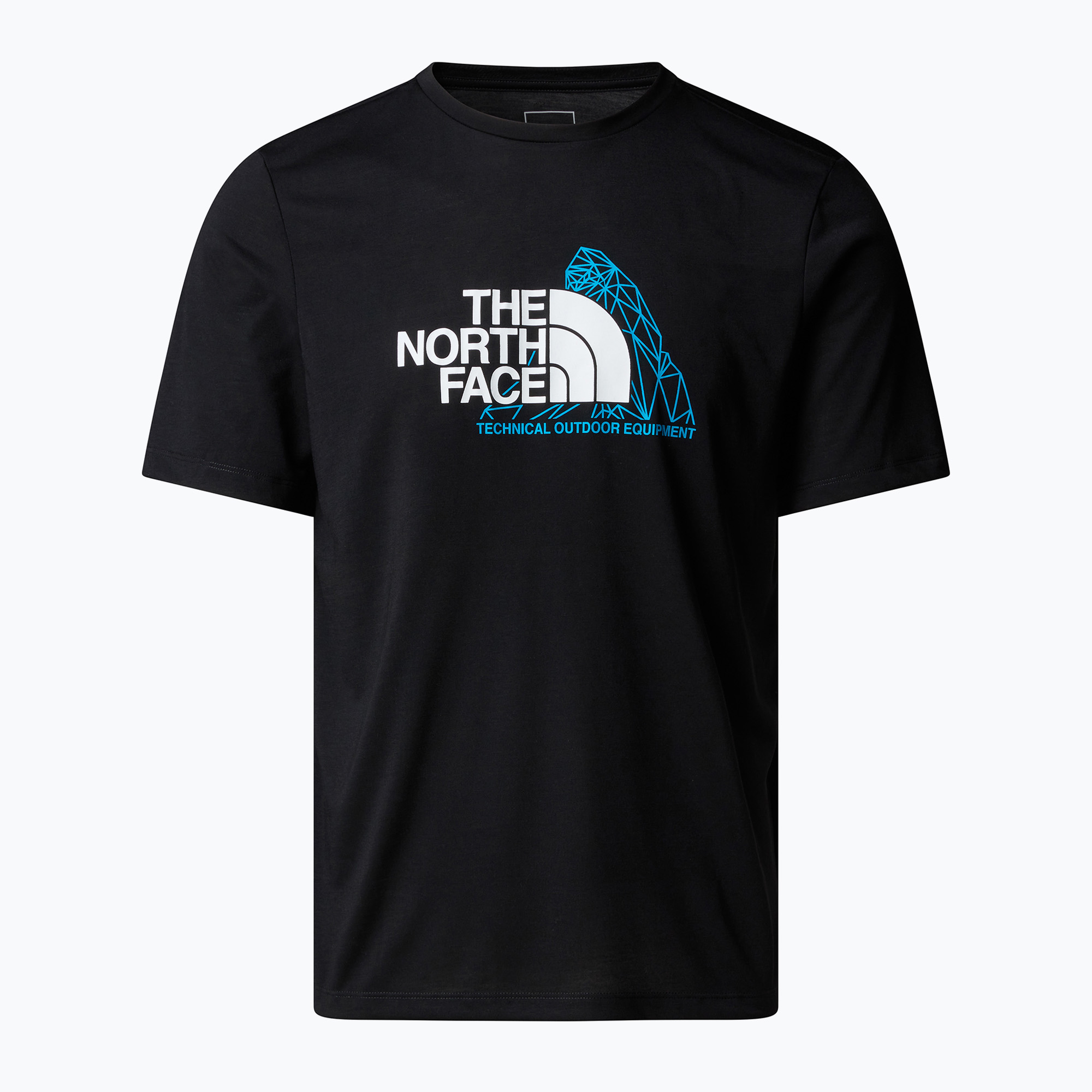 Koszulka męska The North Face Mountain Foundation Graphic black 