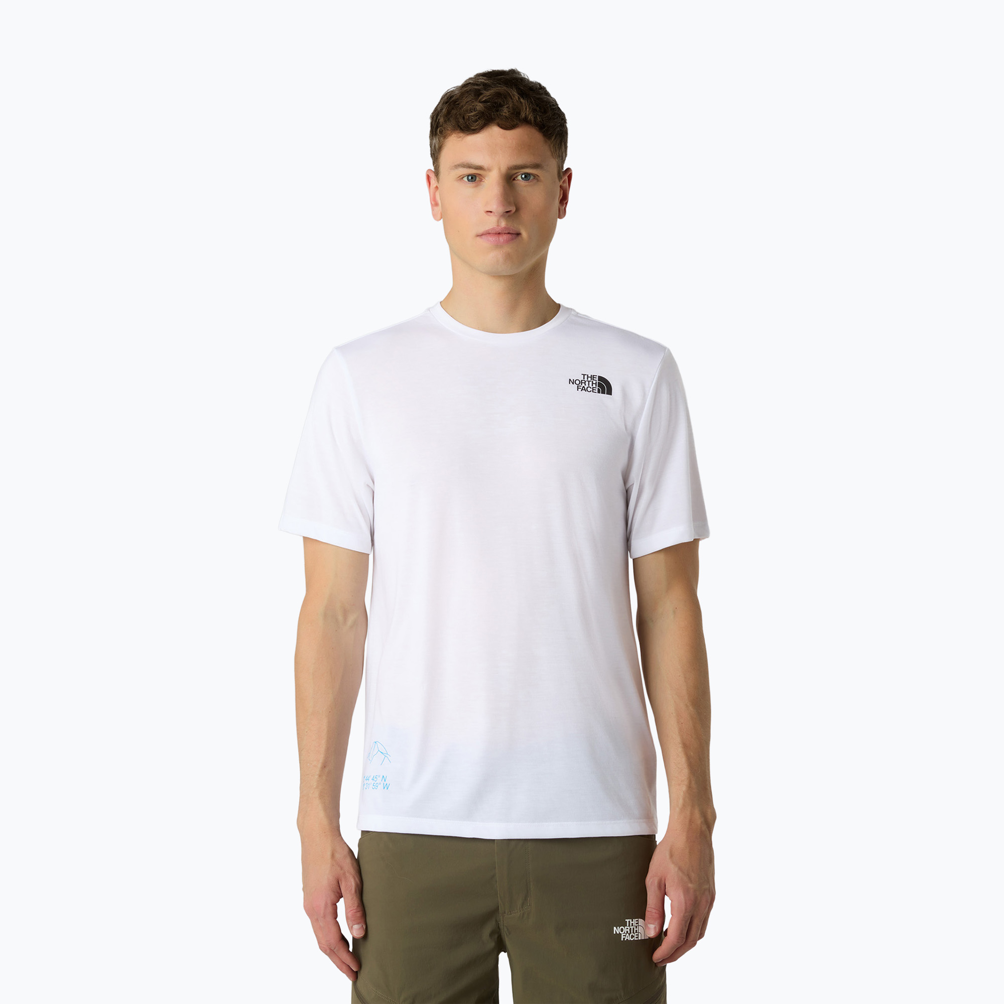Koszulka męska The North Face Multiple Placement white 