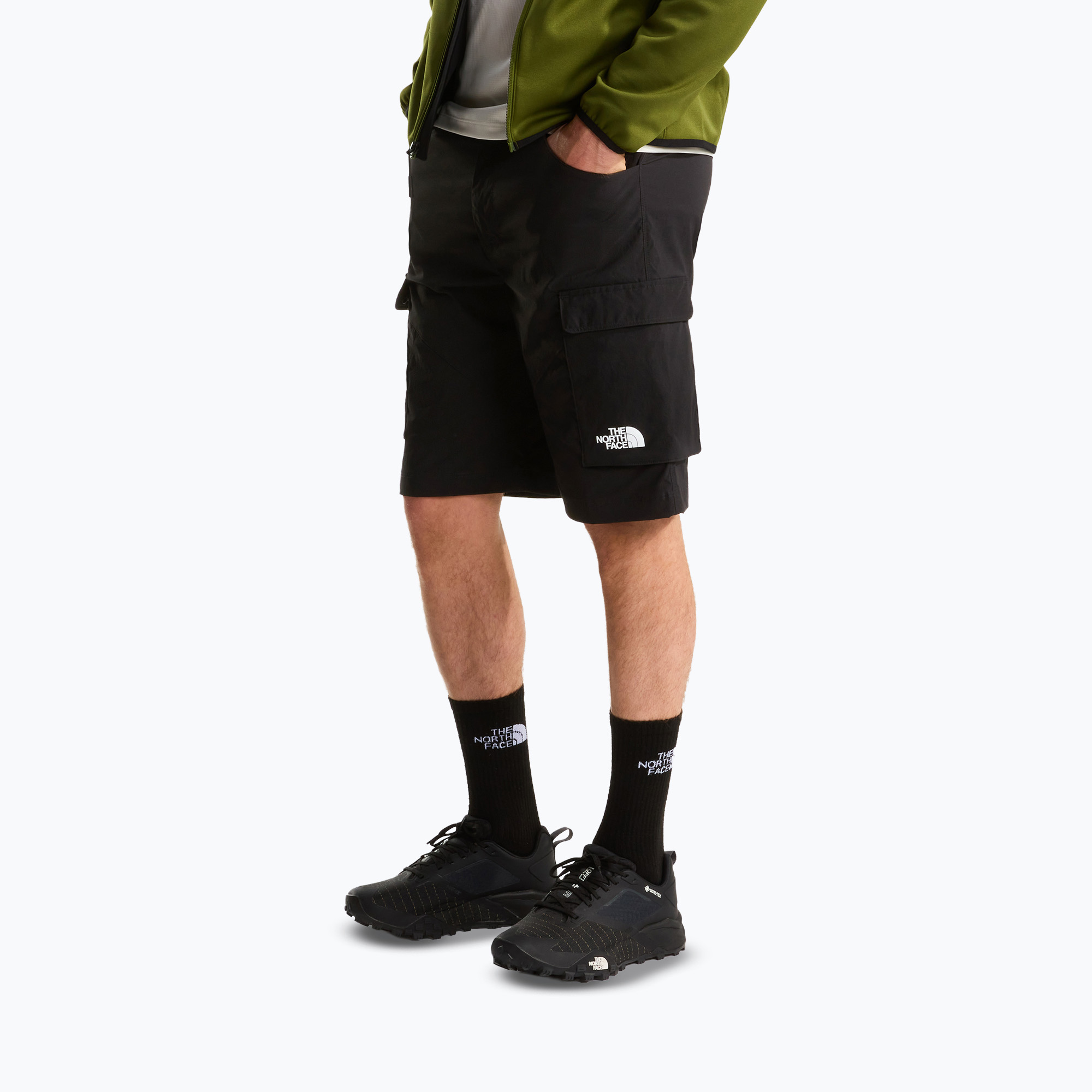 Spodenki trekkingowe męskie The North Face Exploration Cargo tnf black