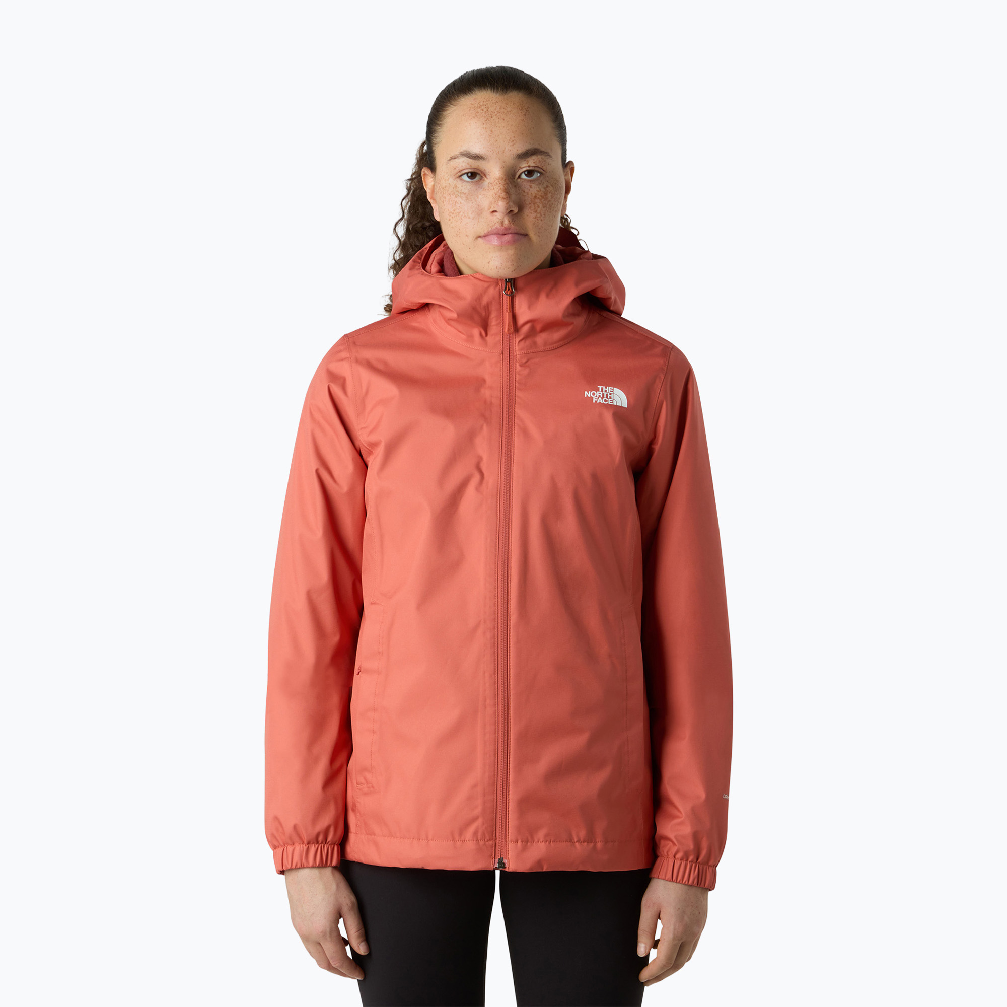 Kurtka przeciwdeszczowa damska The North Face Quest mars dust 