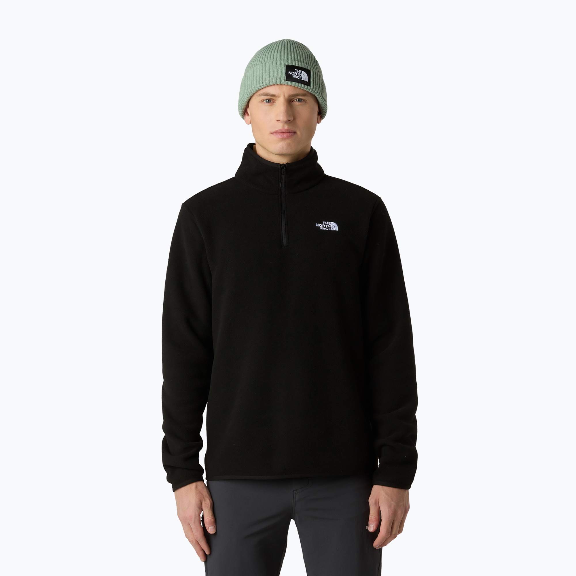 Bluza polarowa męska The North Face Glacier Fleece 1/4 Zip black 