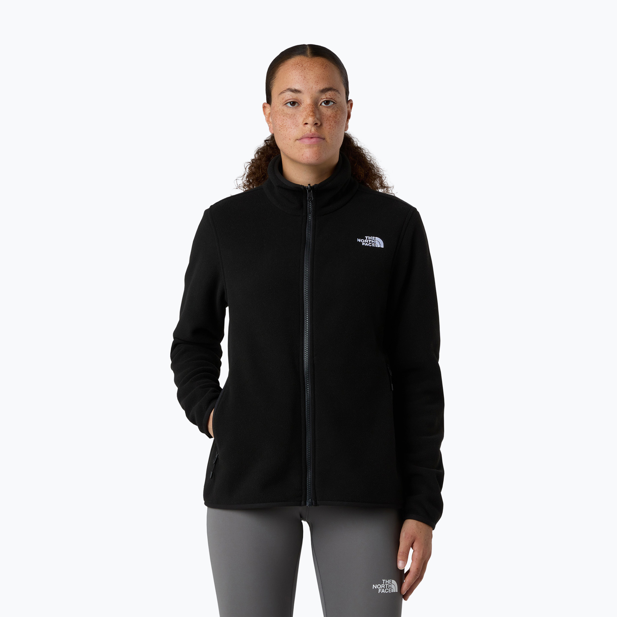 Bluza polarowa damska The North Face Glacier Fleece black 