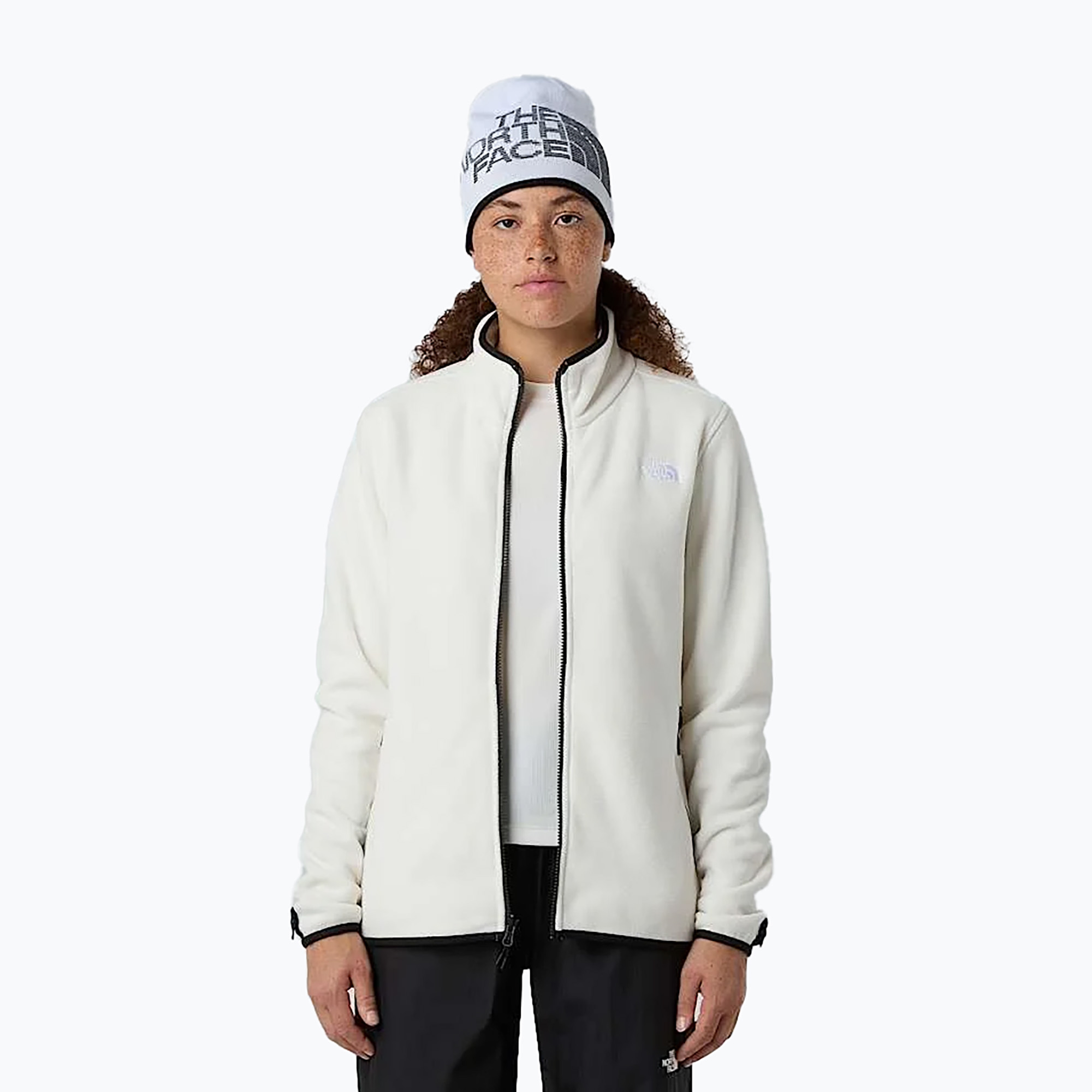 Bluza polarowa damska The North Face Glacier Fleece white dune 