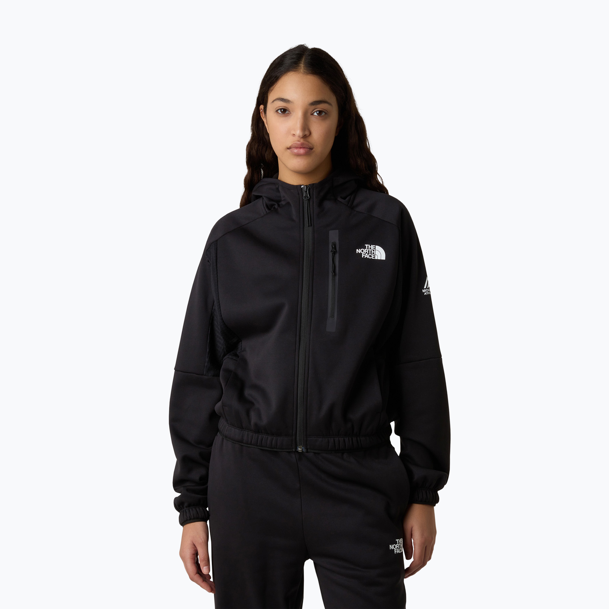 Bluza damska The North Face Mountain Athletics Fleece Full Zip black 