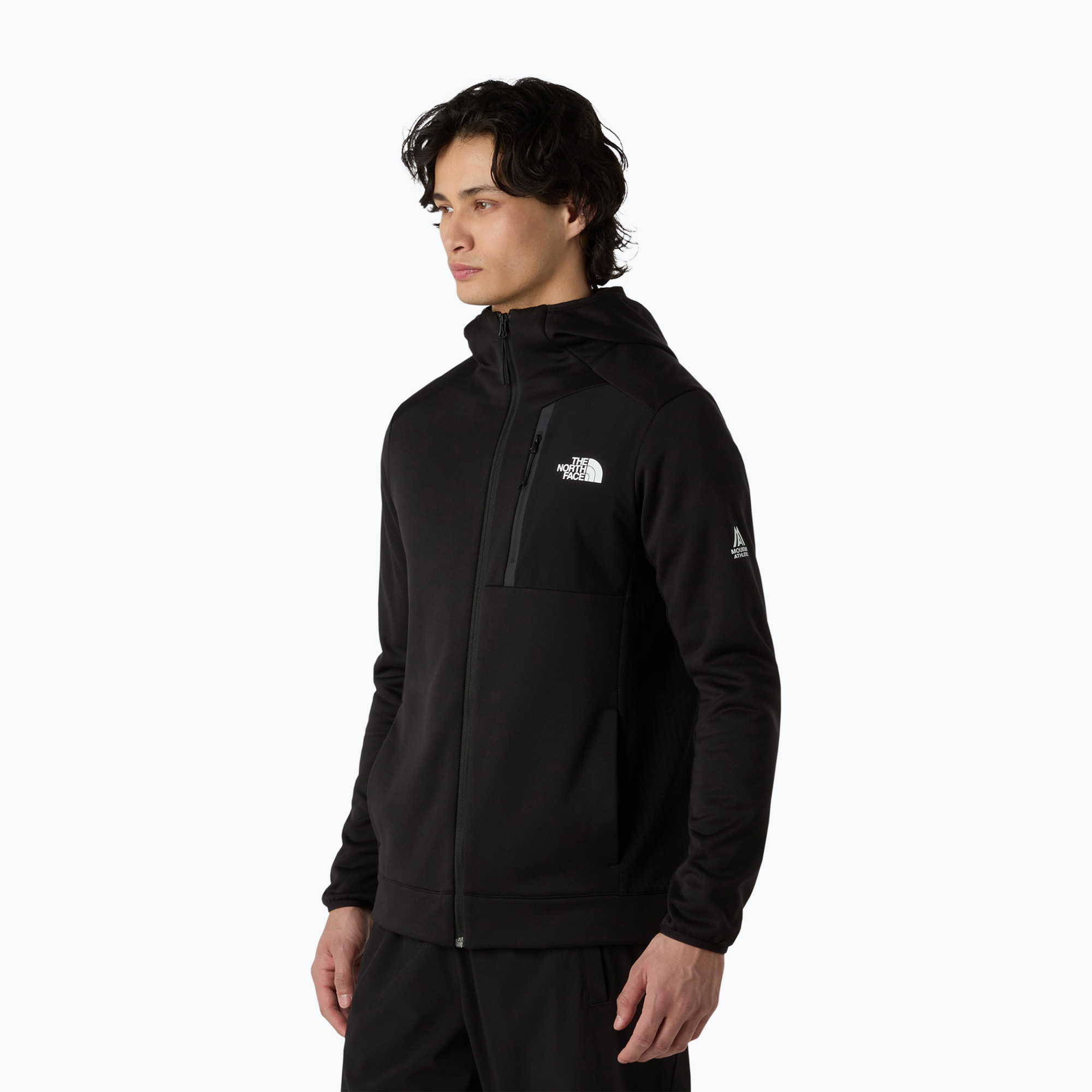 Bluza męska The North Face Mountain Athletics Fleece Full Zip black 