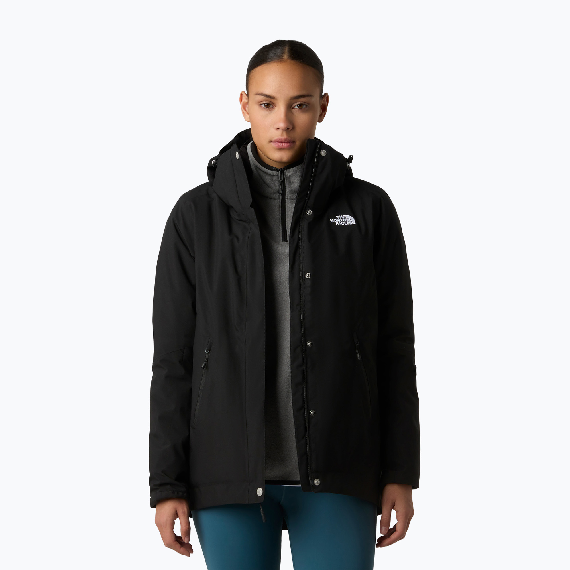 Kurtka 3w1 damska The North Face Inlux Insulated black 