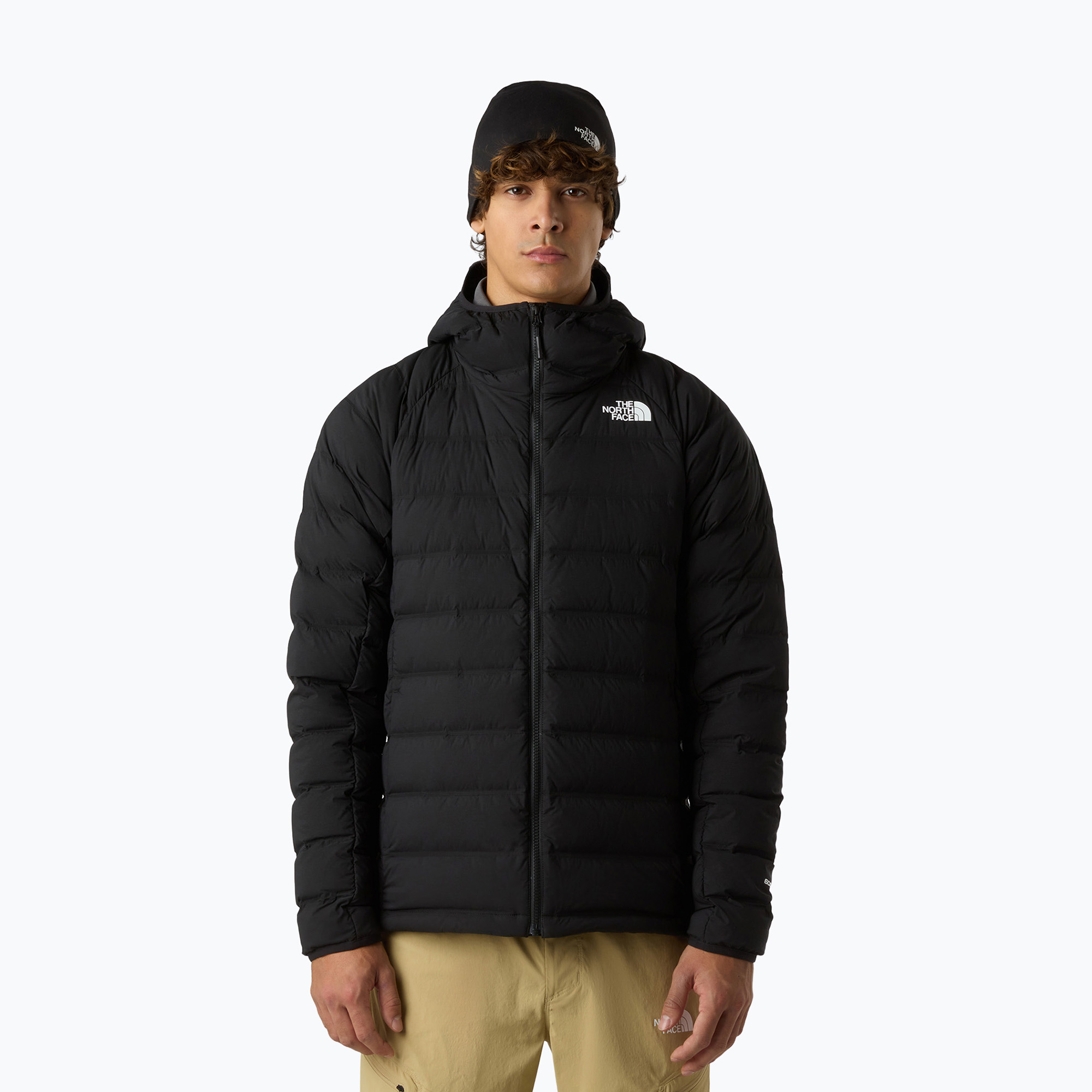 Kurtka puchowa męska The North Face Abseil Stretch Down Hoodie black 