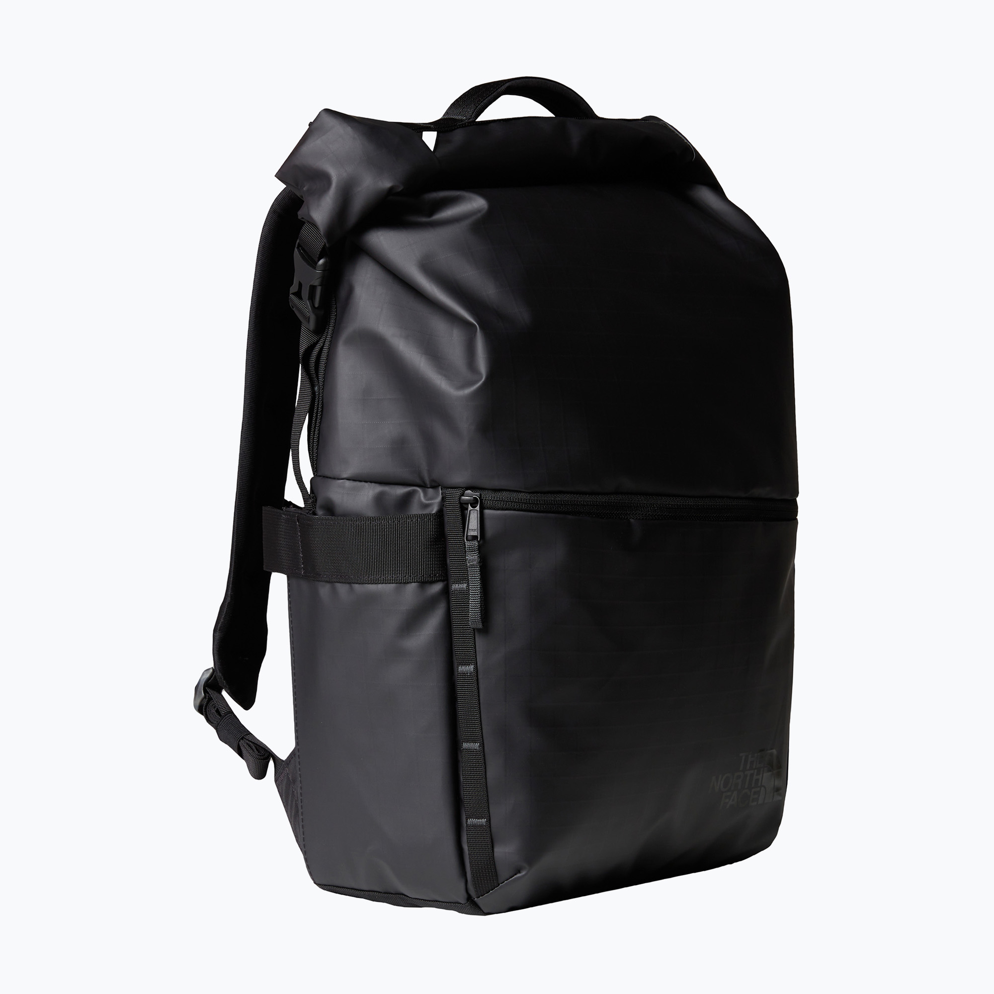 Plecak miejski męski The North Face Base Camp Voyager Rolltop 25 l black/asphalt grey 