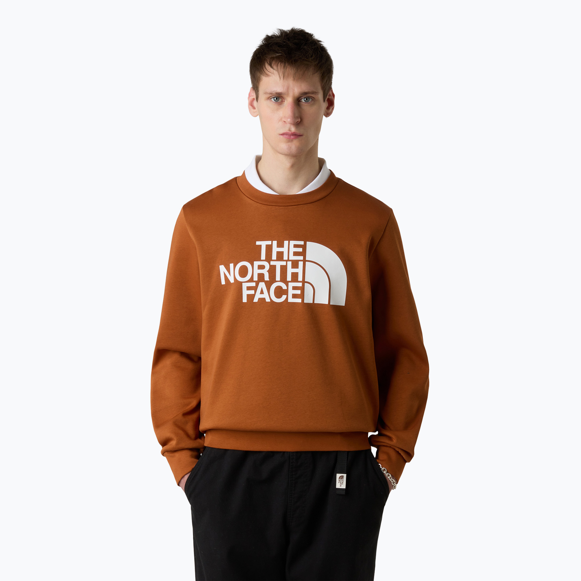 Bluza męska The North Face Easy Crew burnt umber 