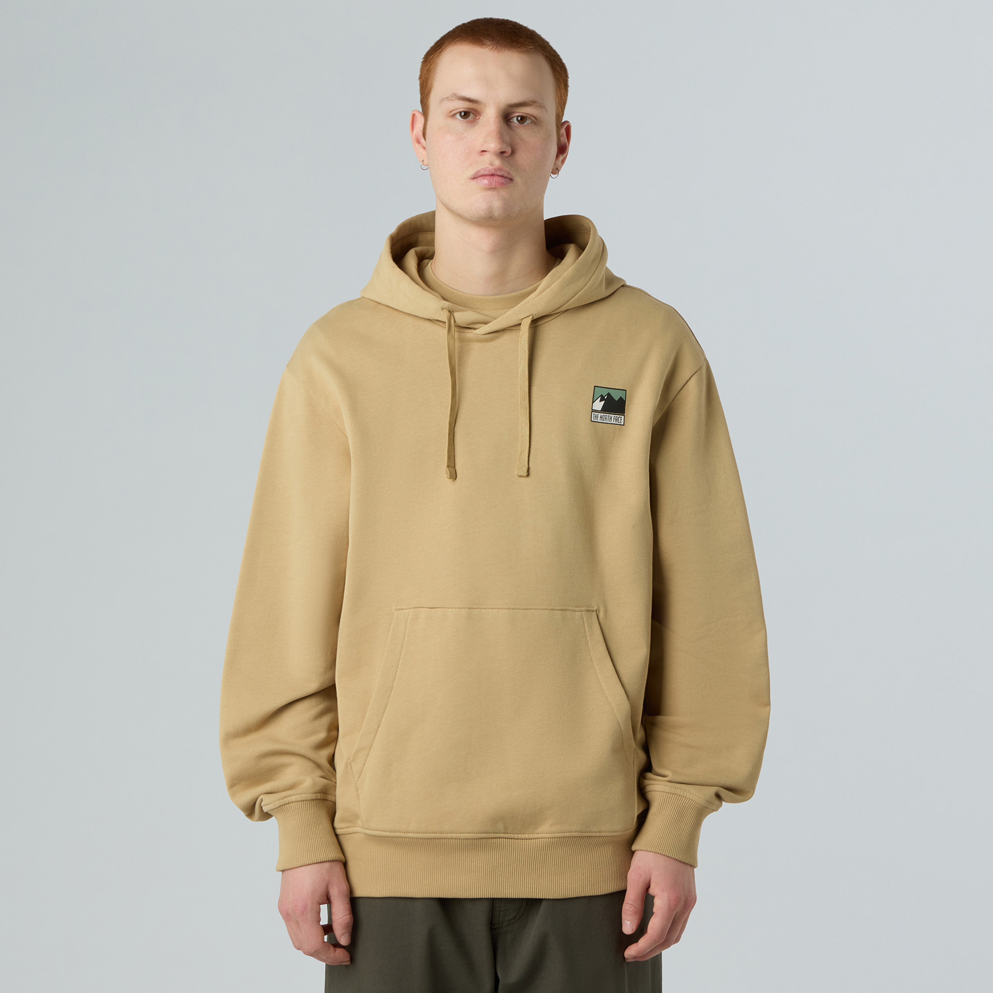 Bluza męska The North Face Mountain Logo Relaxed Hooded khaki stone 