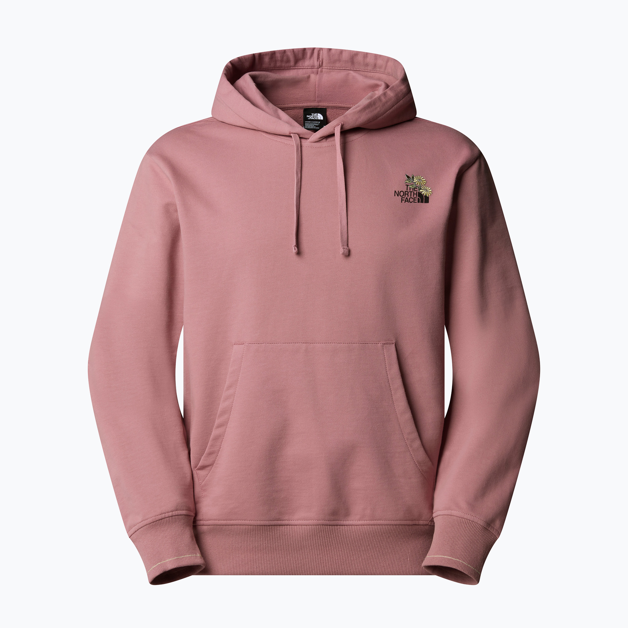 Bluza The North Face Flower Dome Relaxed Hooded GPH nostalgia rose 