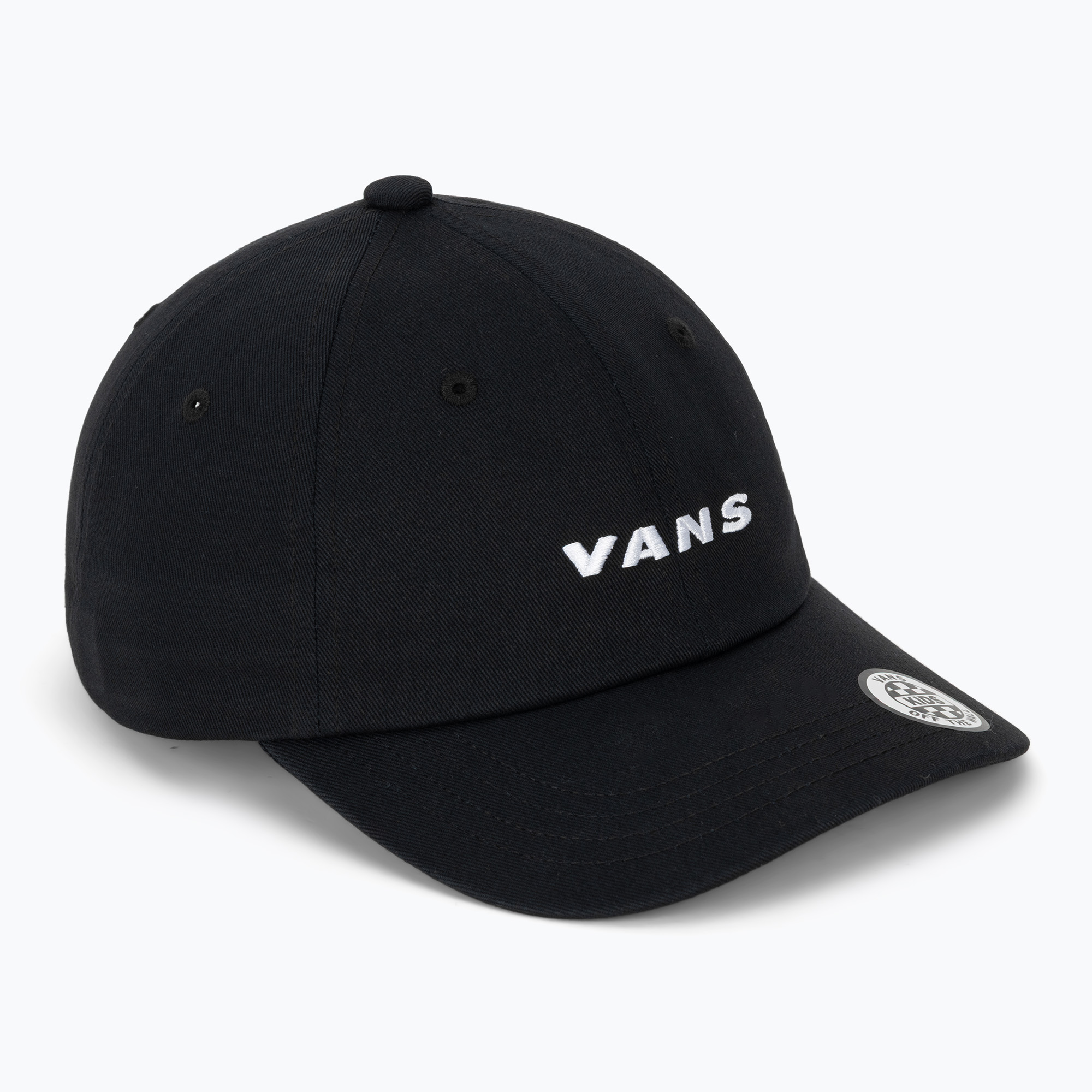 Детска шапка с козирка Vans Check Side Curved Bill Jockey black