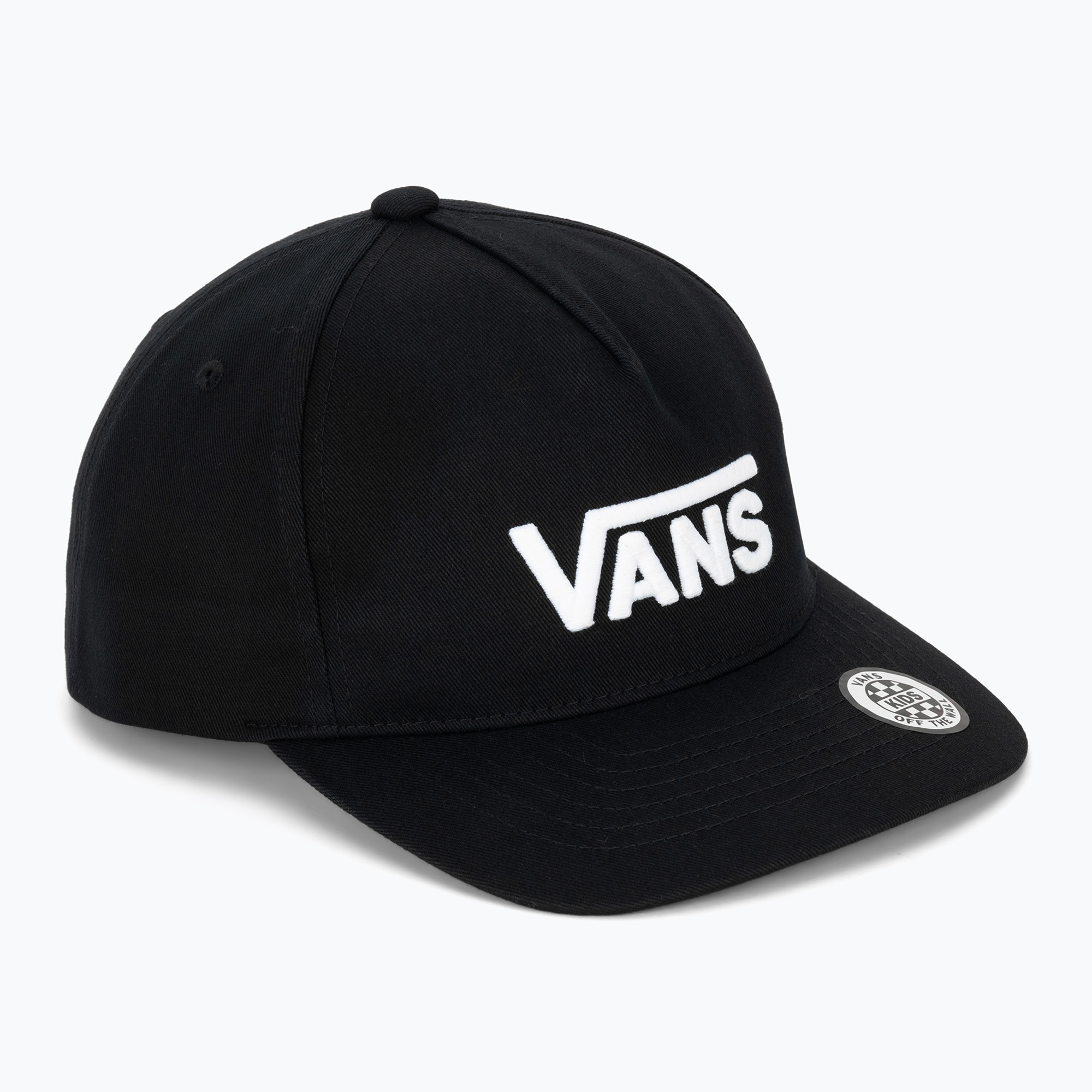 Детска шапка с козирка Vans Drop V Logo Snapback black