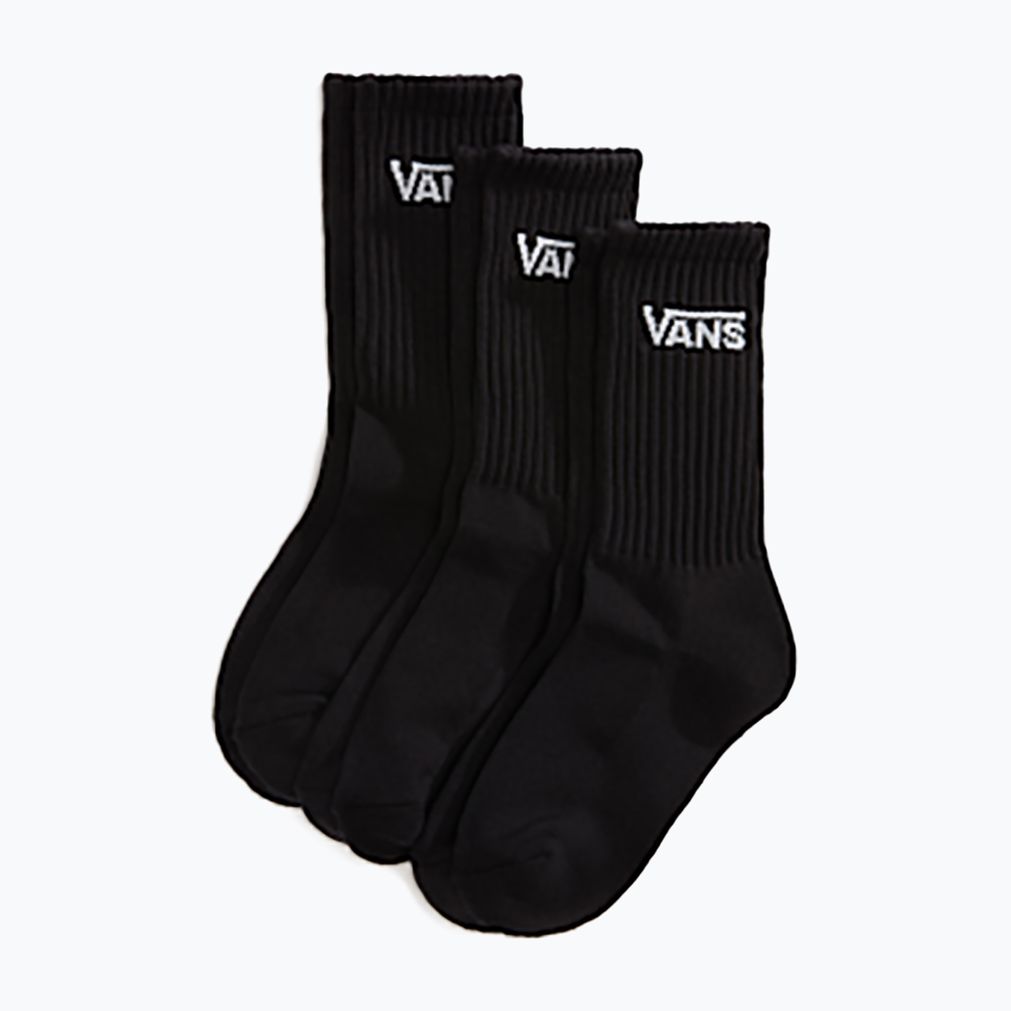 Детски чорапи Vans Classic Crew 3 чифта rox black