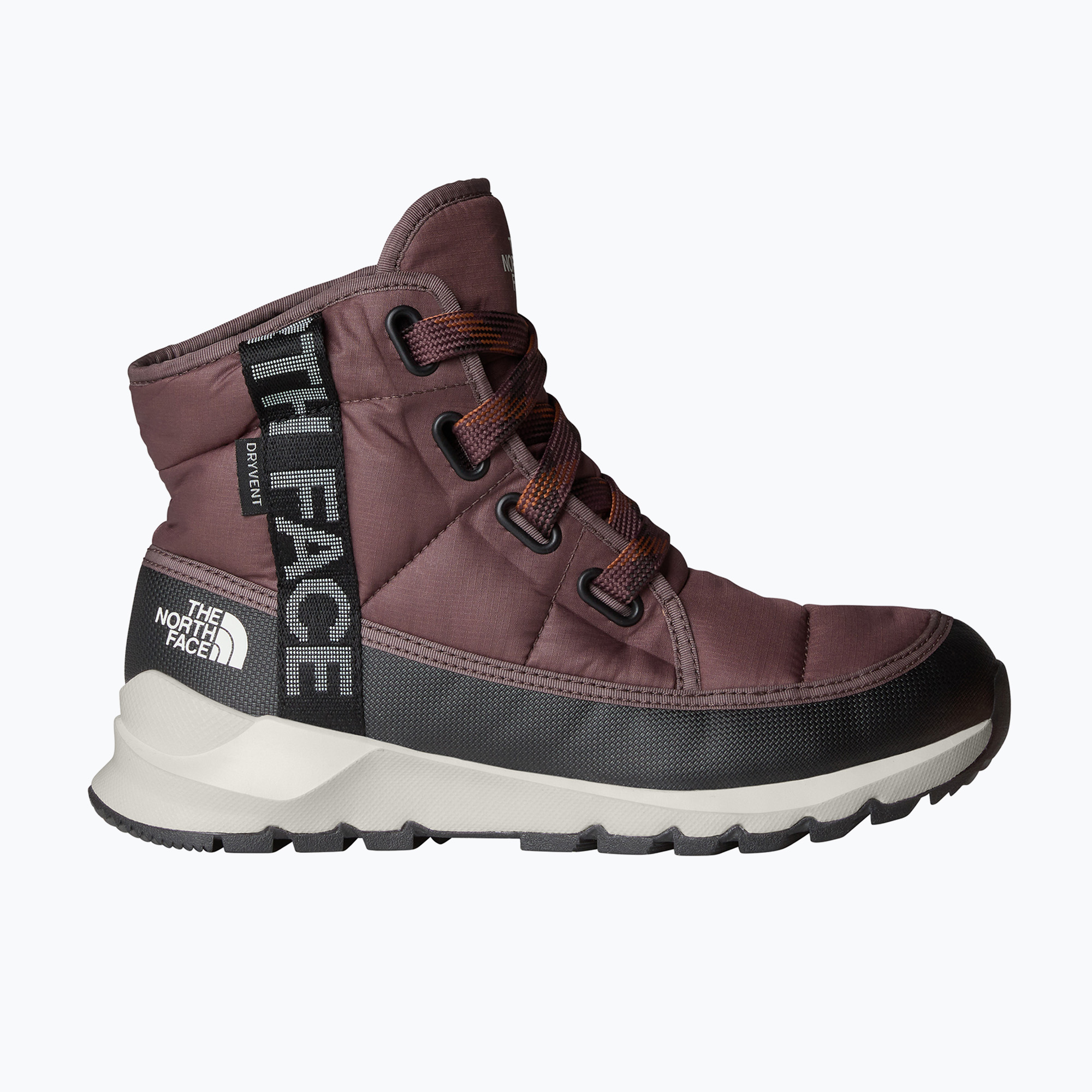 Śniegowce damskie The North Face Thermoball Lace Up Luxe Wp tawny quartz/burnt umber 
